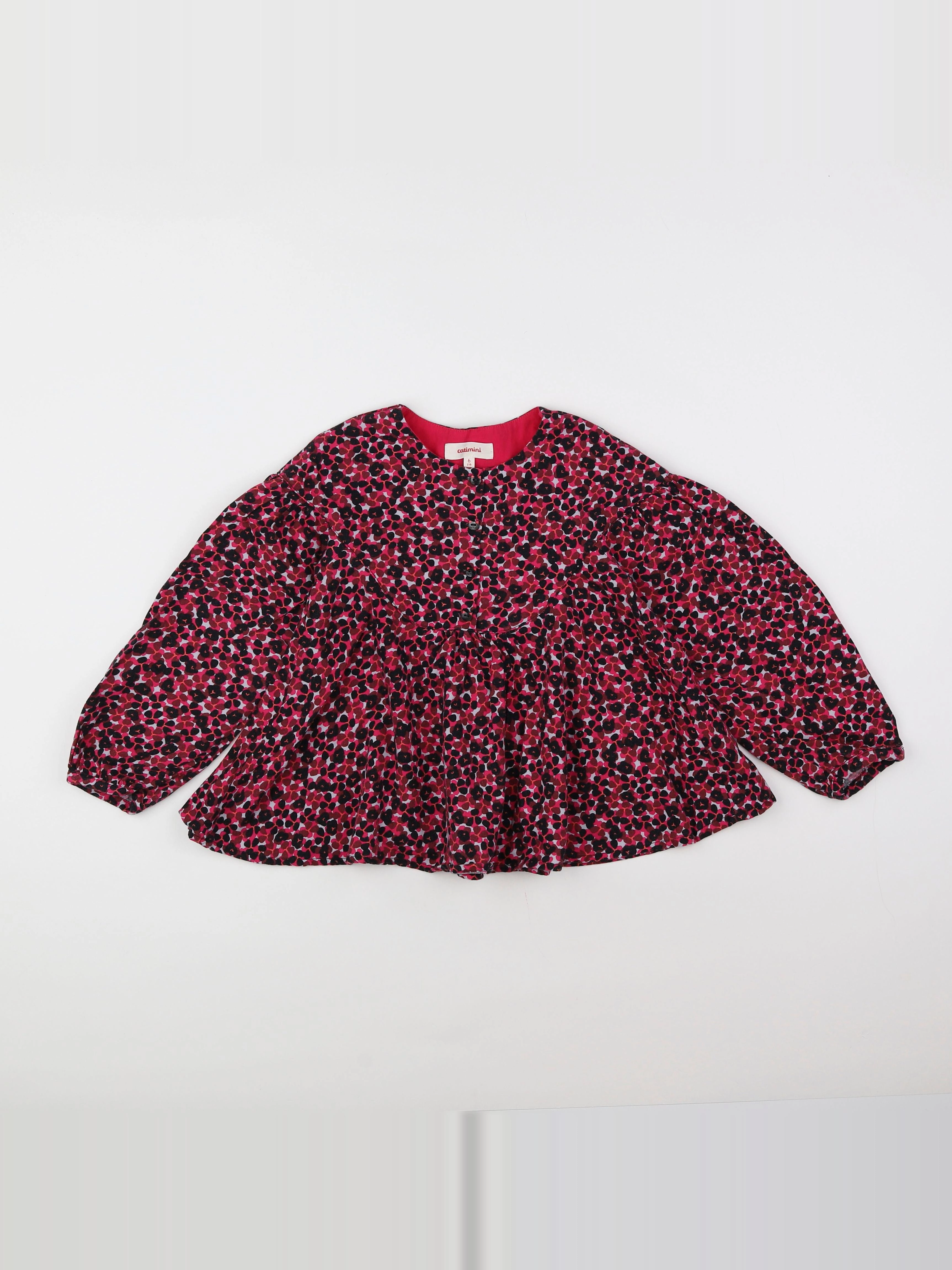 Catimini - blouse multicolore - 6 ans