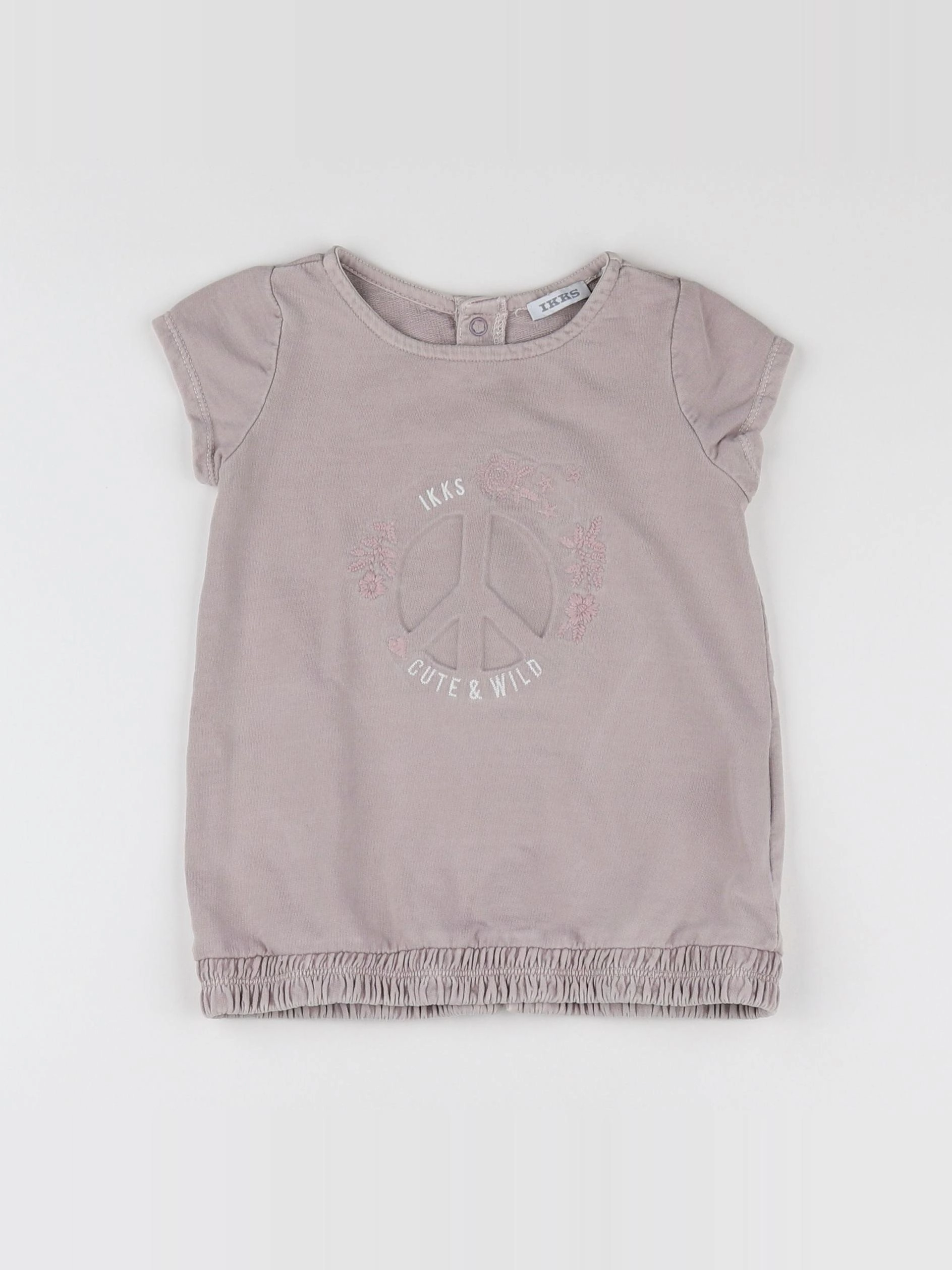 IKKS - robe rose - 6 mois