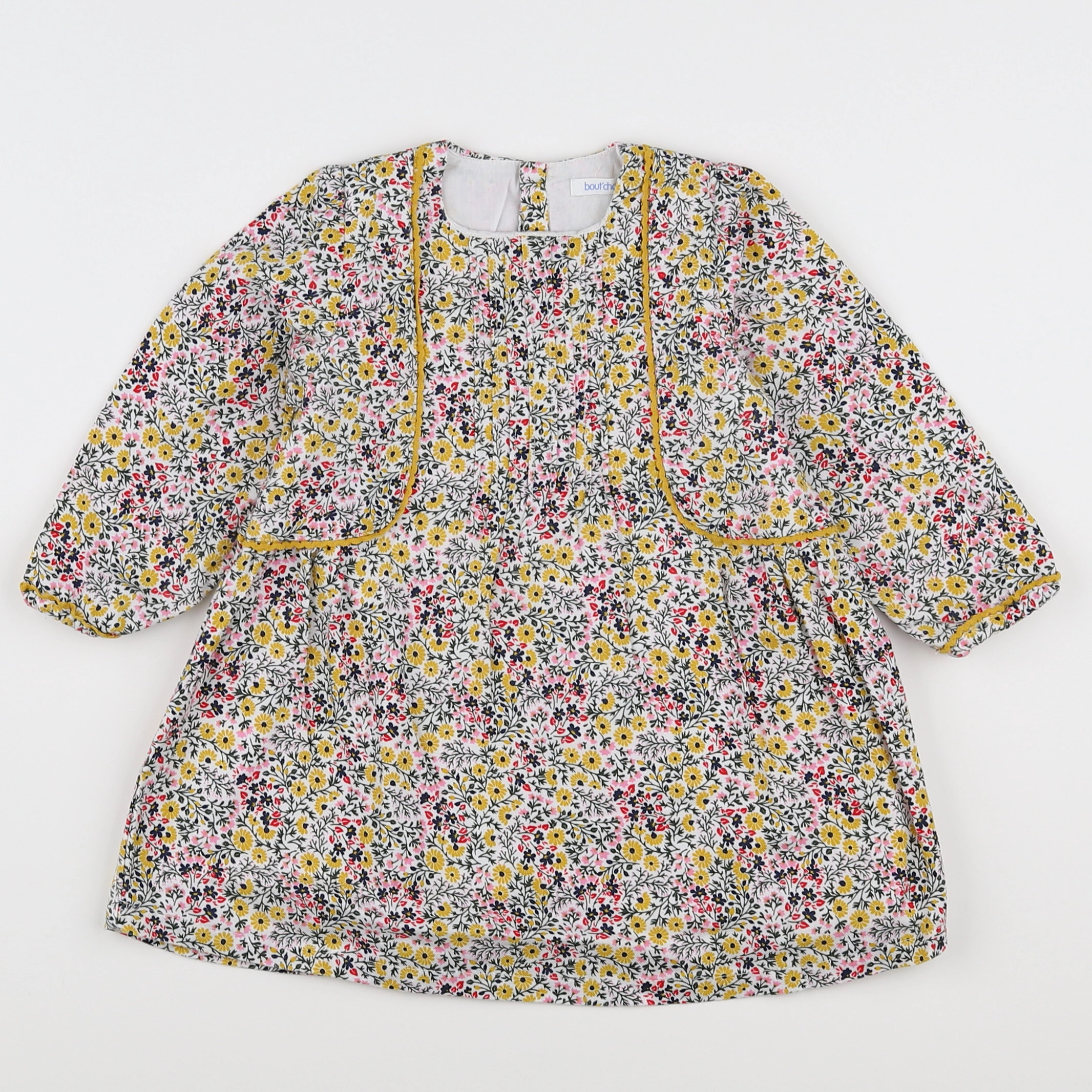 Boutchou - robe multicolore - 12 mois