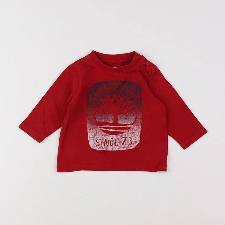 Timberland - tee-shirt rouge - 3 mois