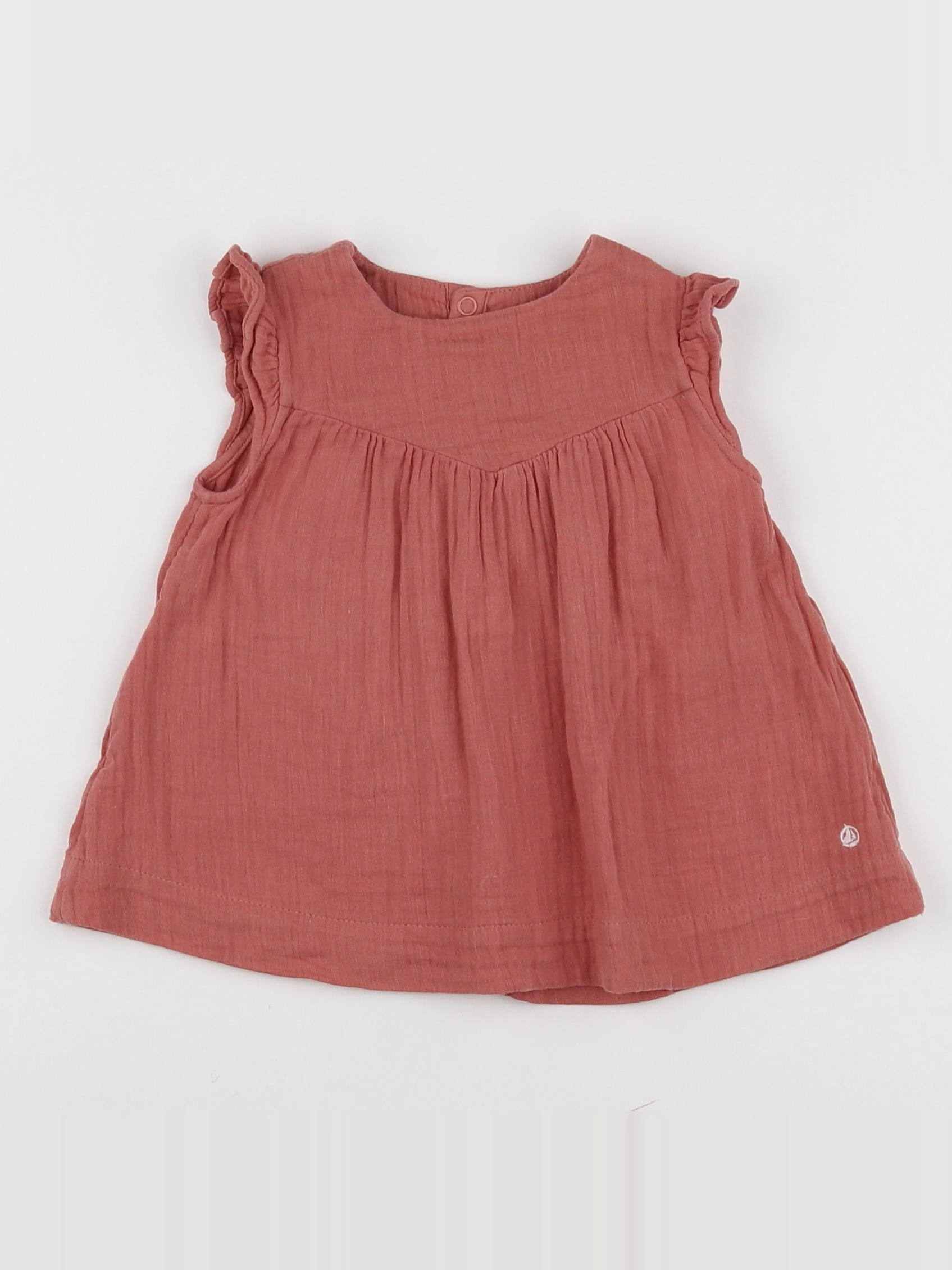 Petit Bateau - robe rose - 3 mois