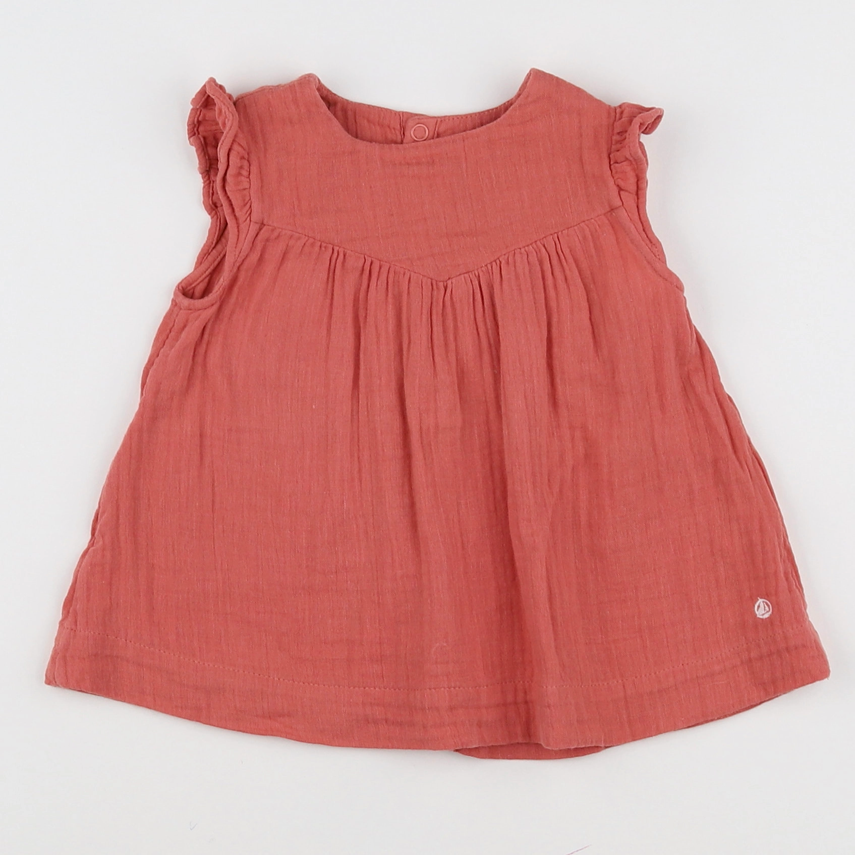 Petit Bateau - robe rose - 3 mois