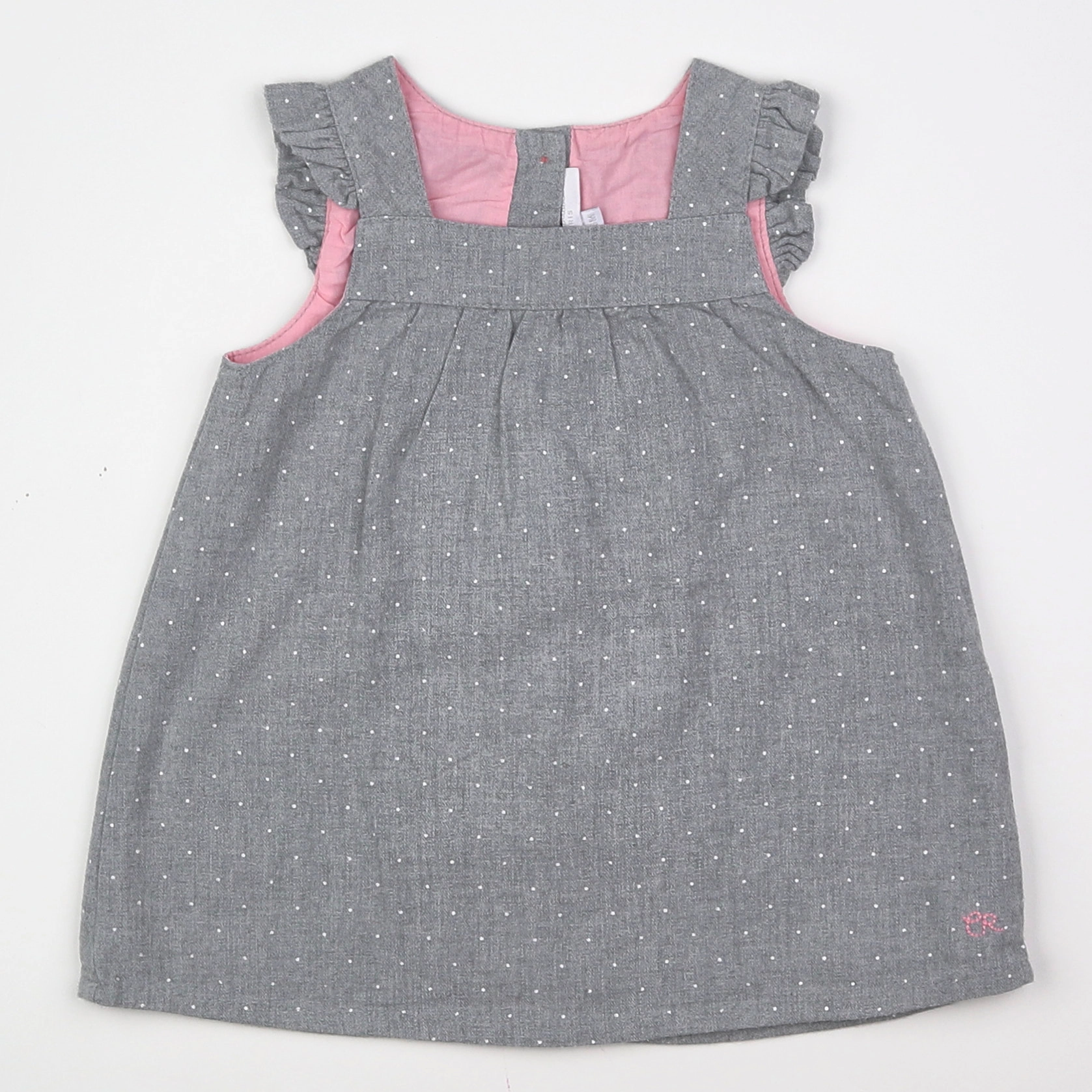 Cadet Rousselle - robe gris - 6 mois