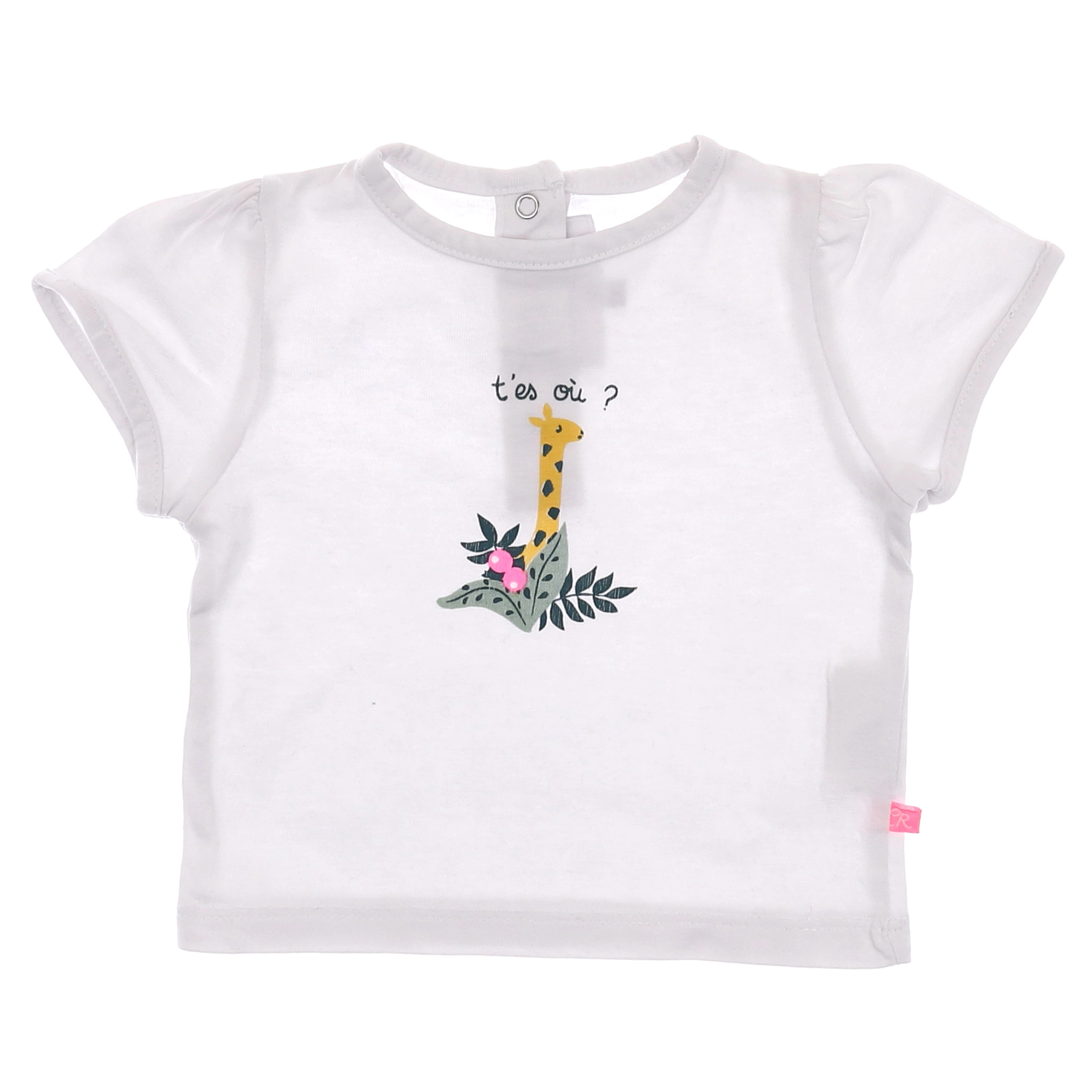 Cadet Rousselle - tee-shirt blanc - 3 mois