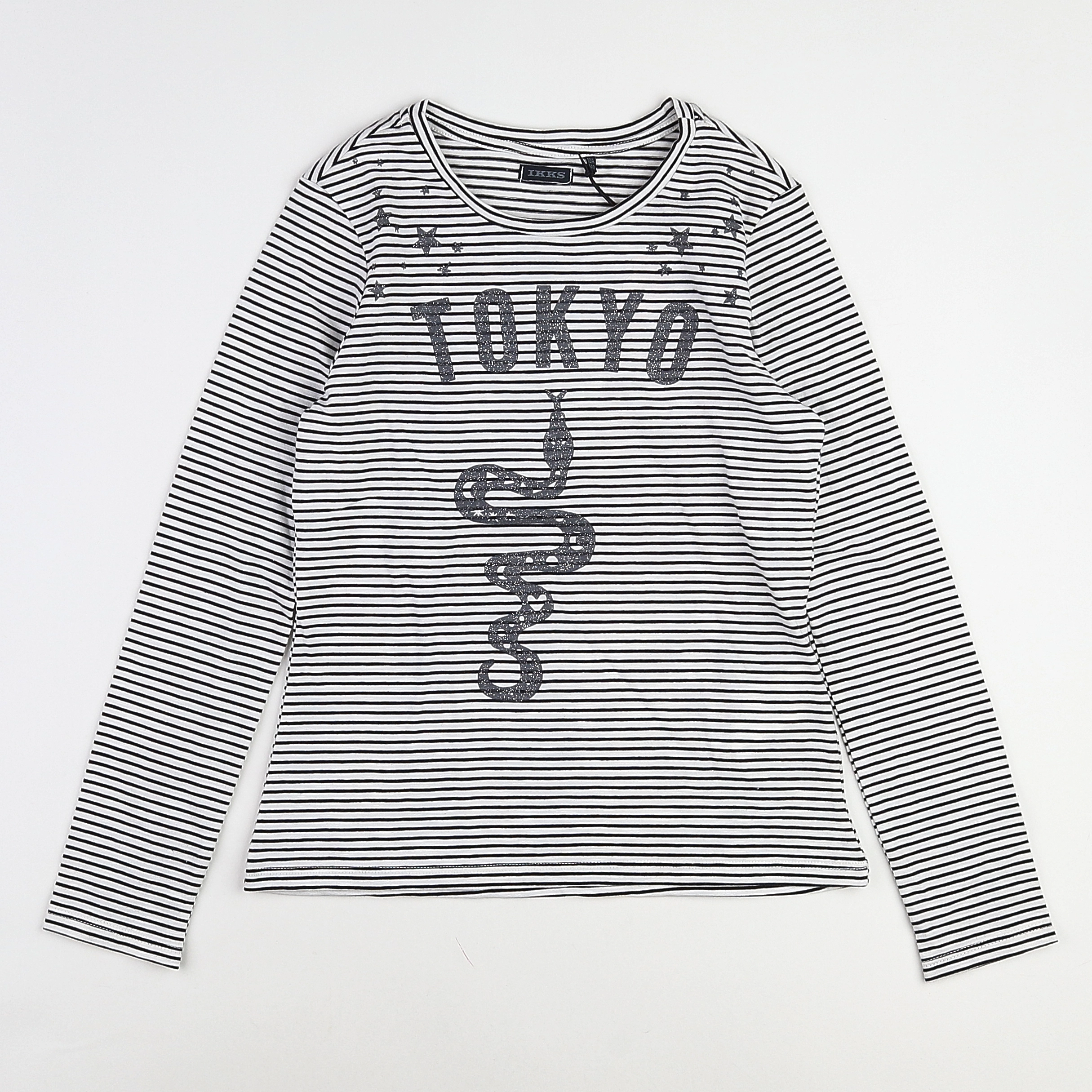 IKKS - tee-shirt blanc (neuf) - 6 ans