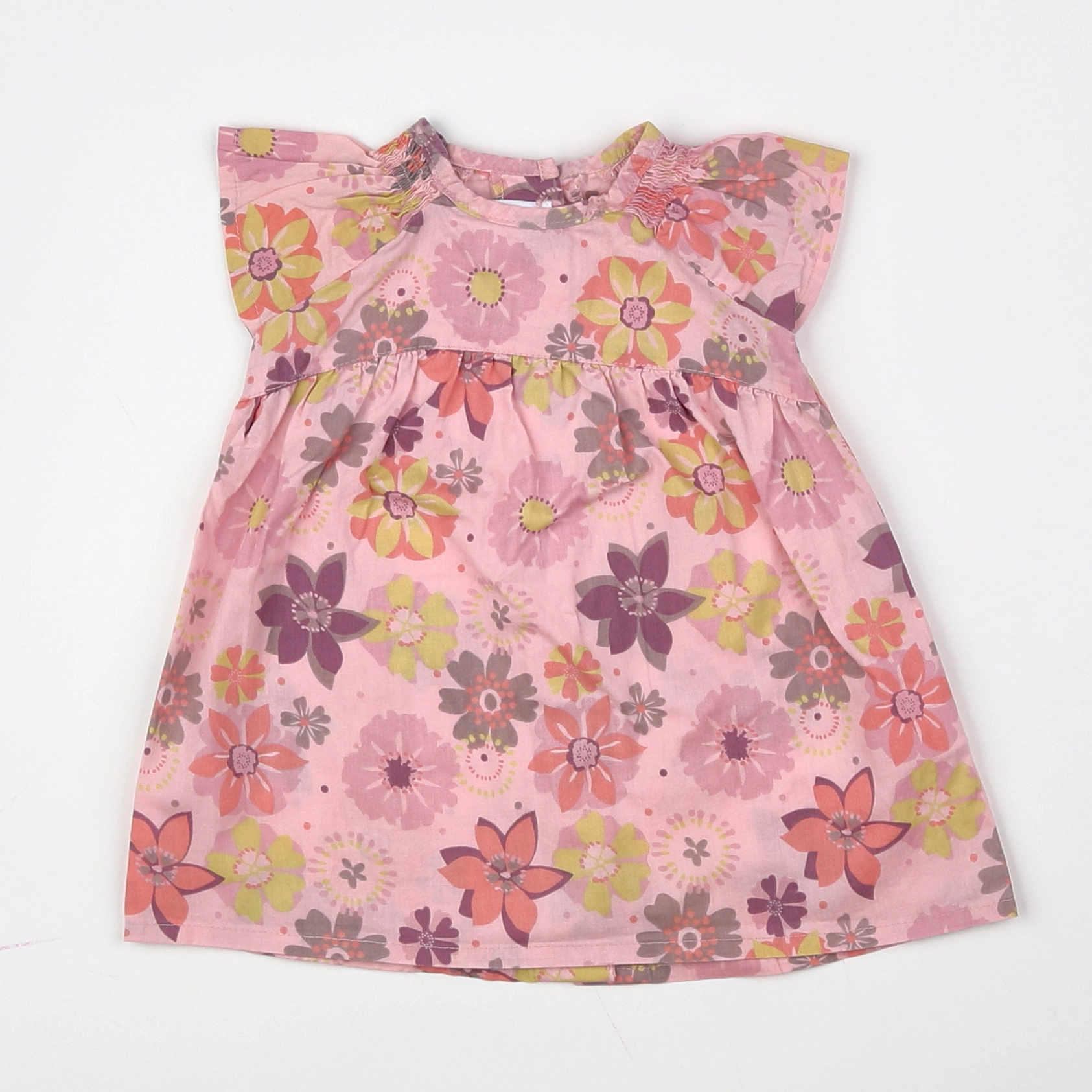 Vertbaudet - blouse rose - 3 mois