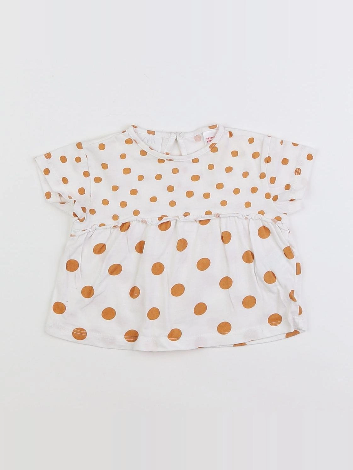 Zara - tee-shirt blanc - 3/6 mois