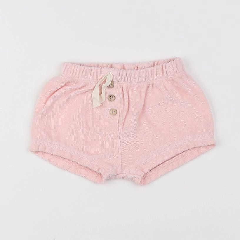 Zara - short rose - 1/3 mois