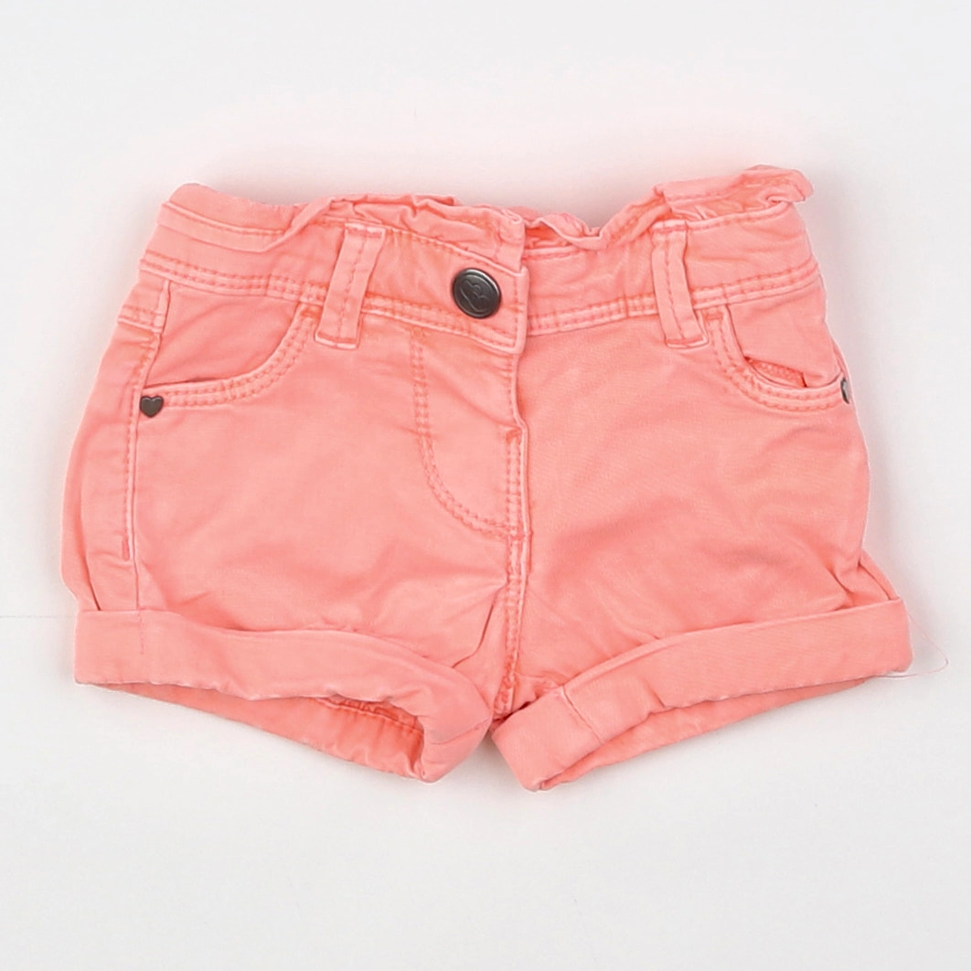 Tape à l'oeil - short rose - 3 mois