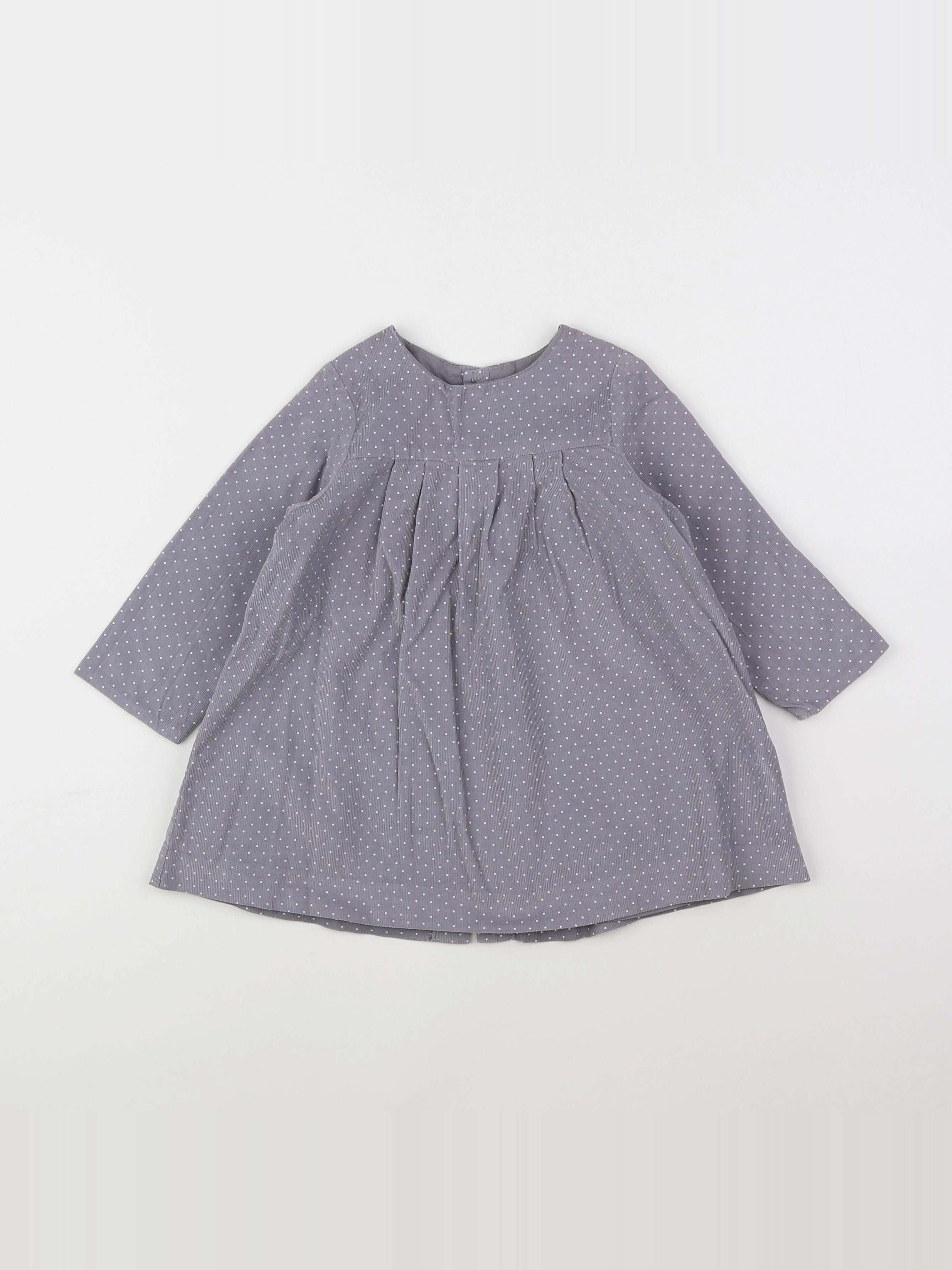 Jacadi - robe gris - 18 mois