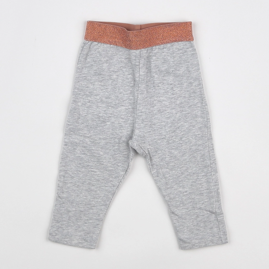 Noukie's - legging gris - 6 mois