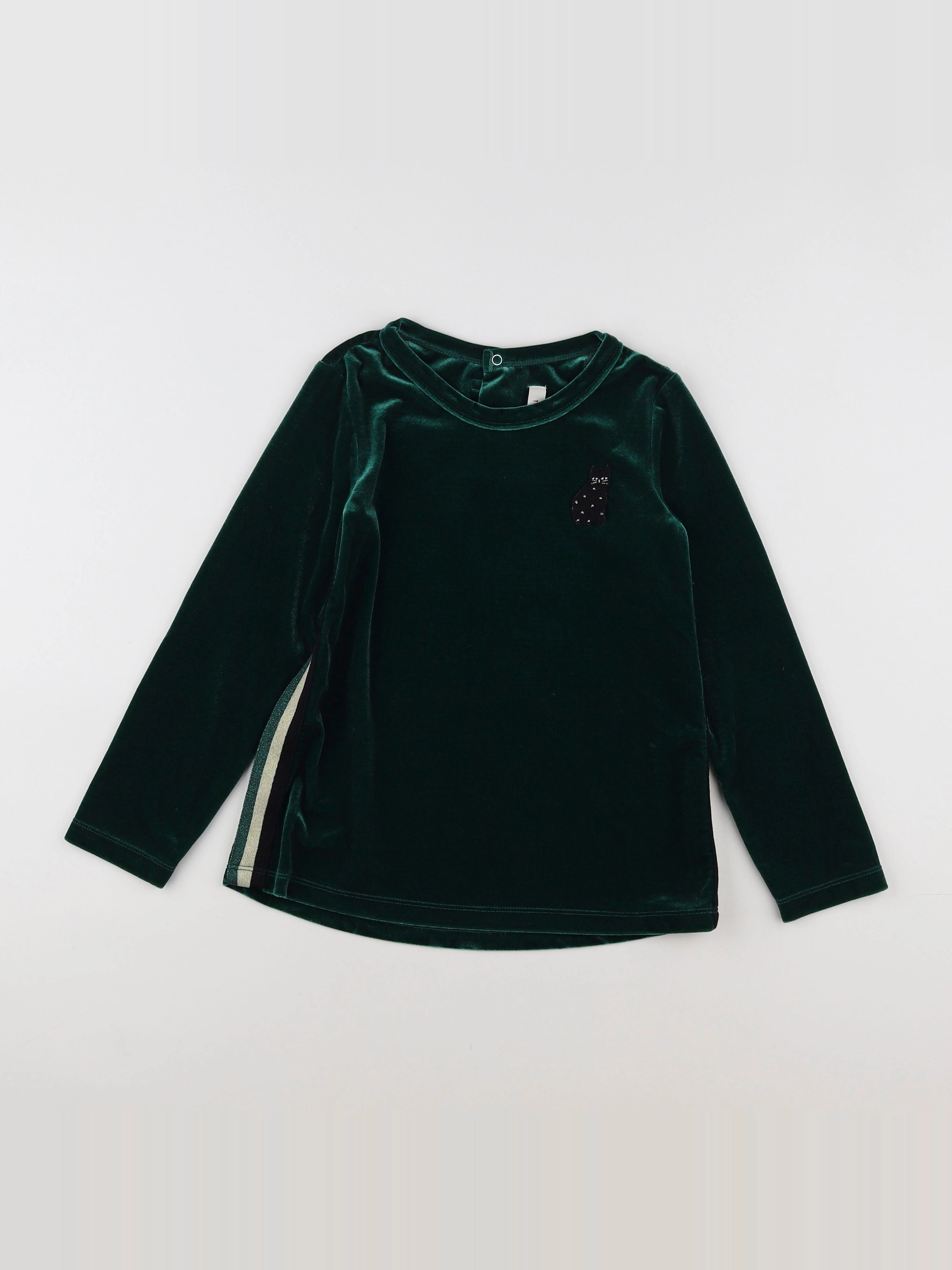 Catimini - tee-shirt vert - 8 ans