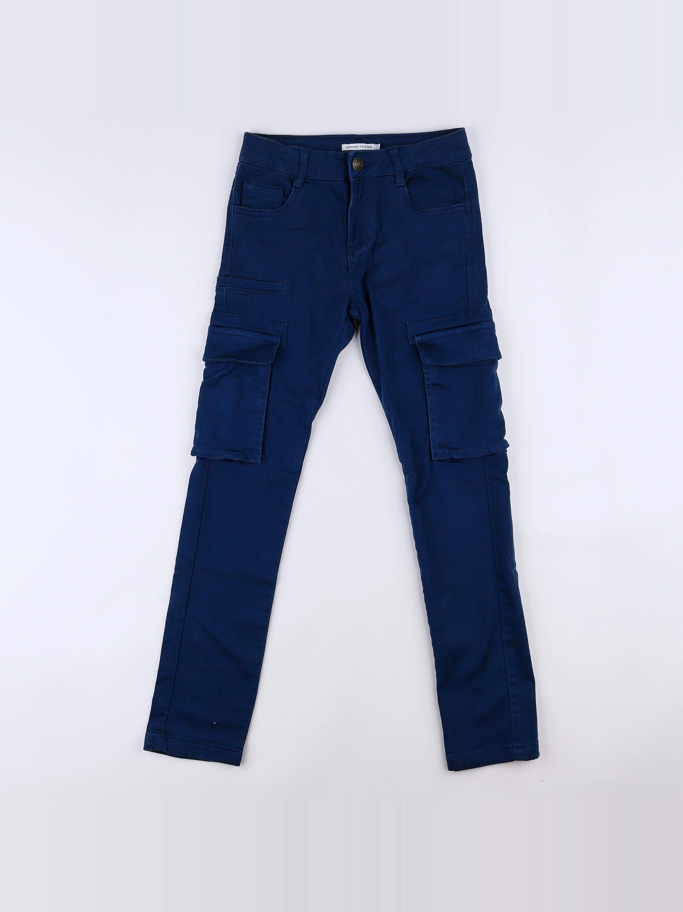 Monoprix - pantalon bleu - 10 ans