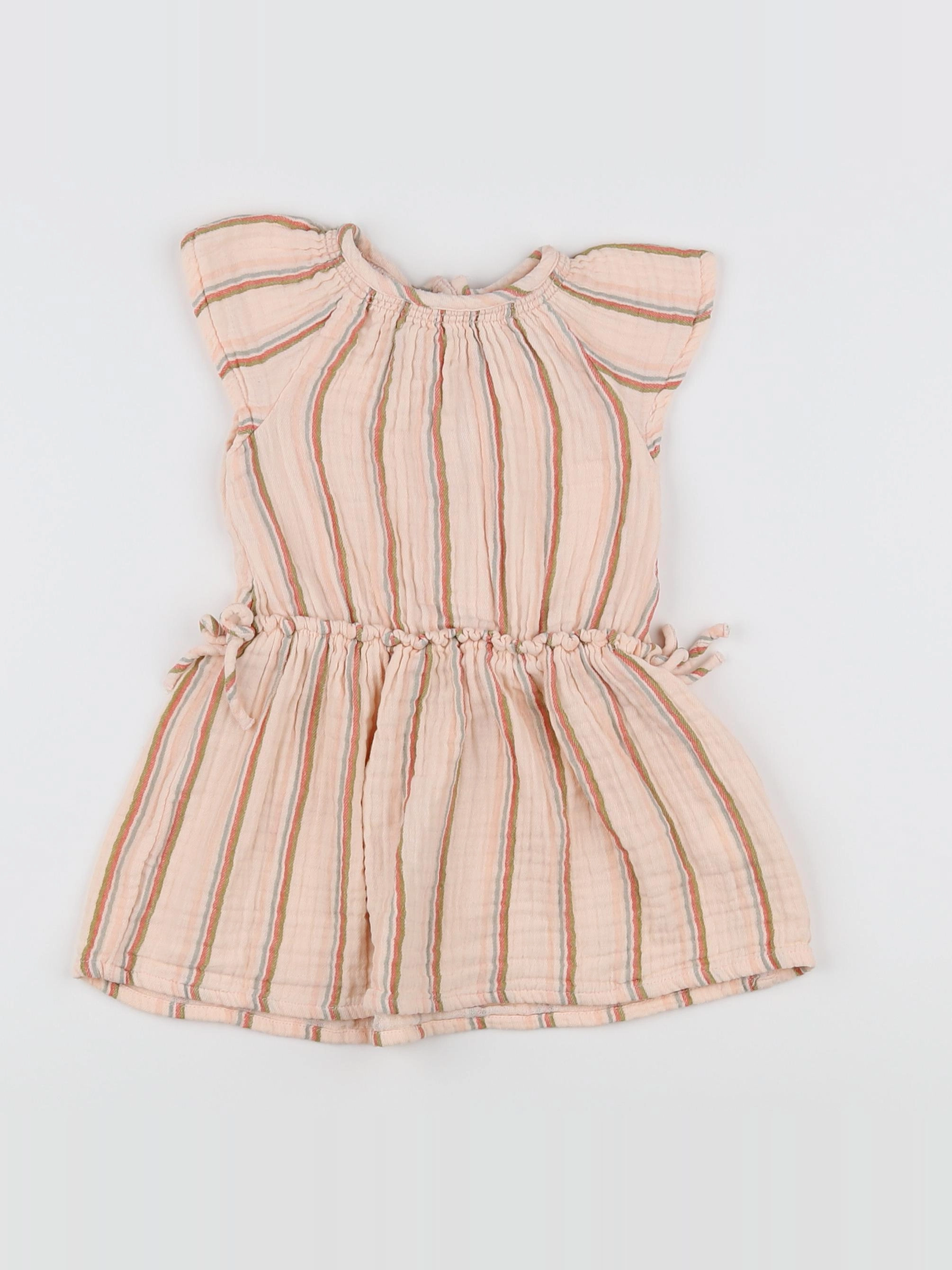 Tape à l'oeil - robe multicolore - 18 mois