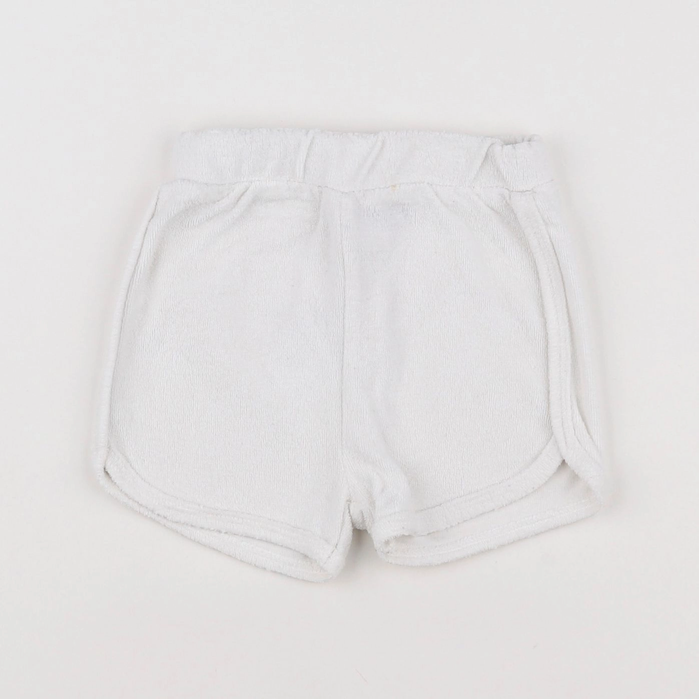 Vertbaudet - short blanc - 9 mois