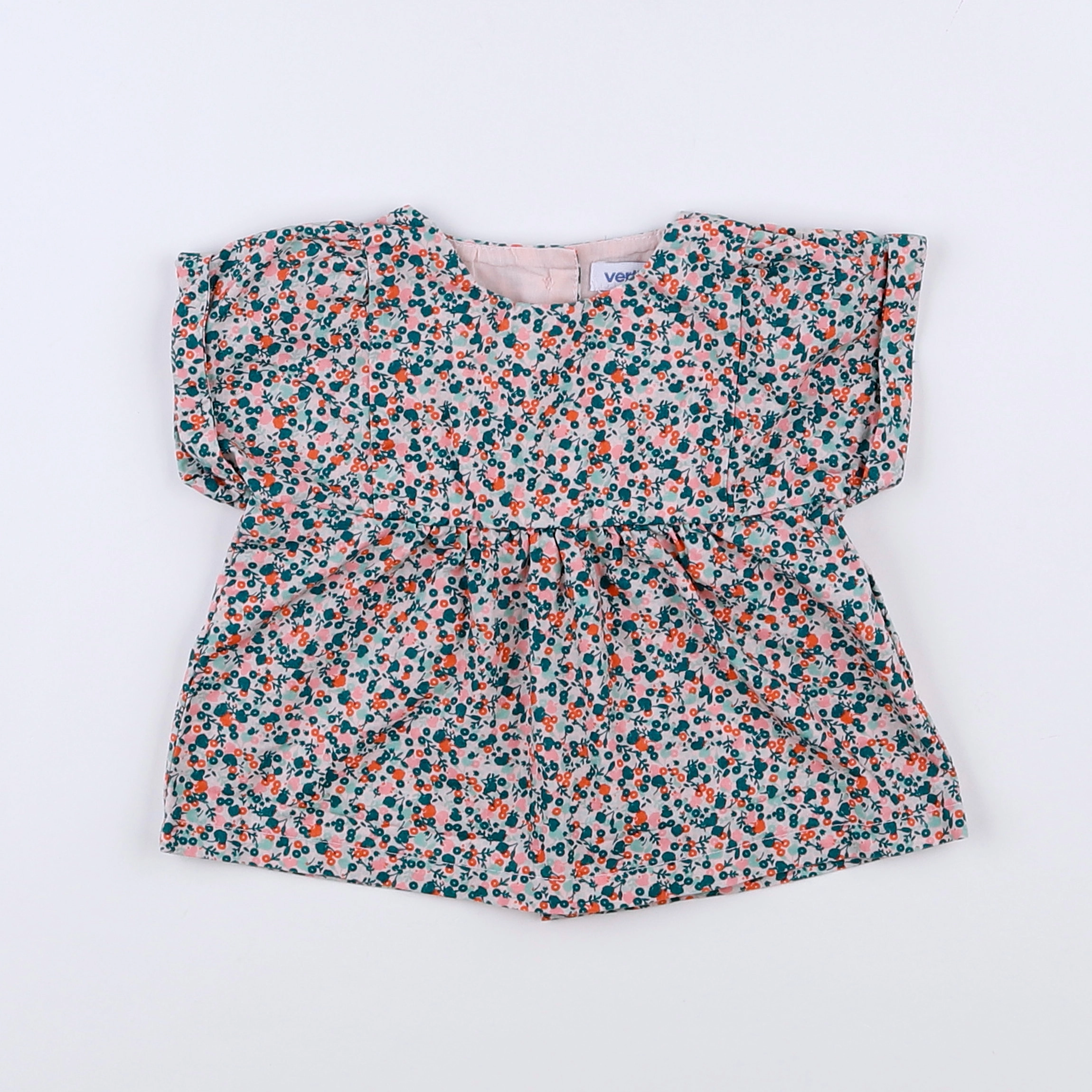 Vertbaudet - blouse multicolore - 3 mois