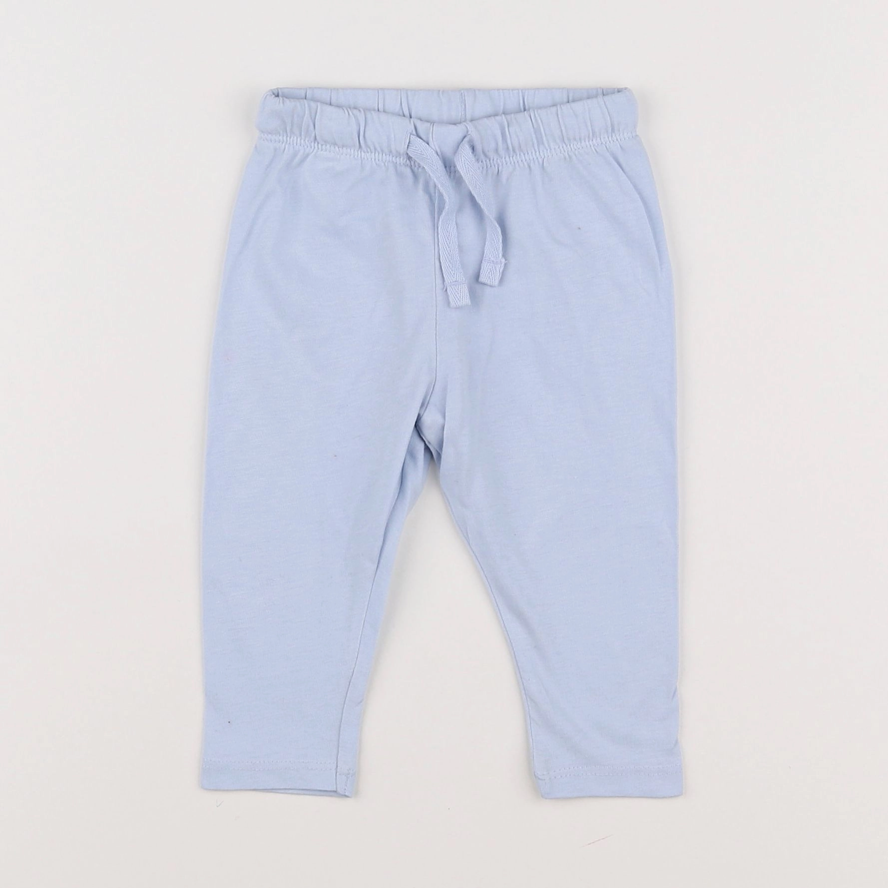 H&M - legging bleu - 4/6 mois