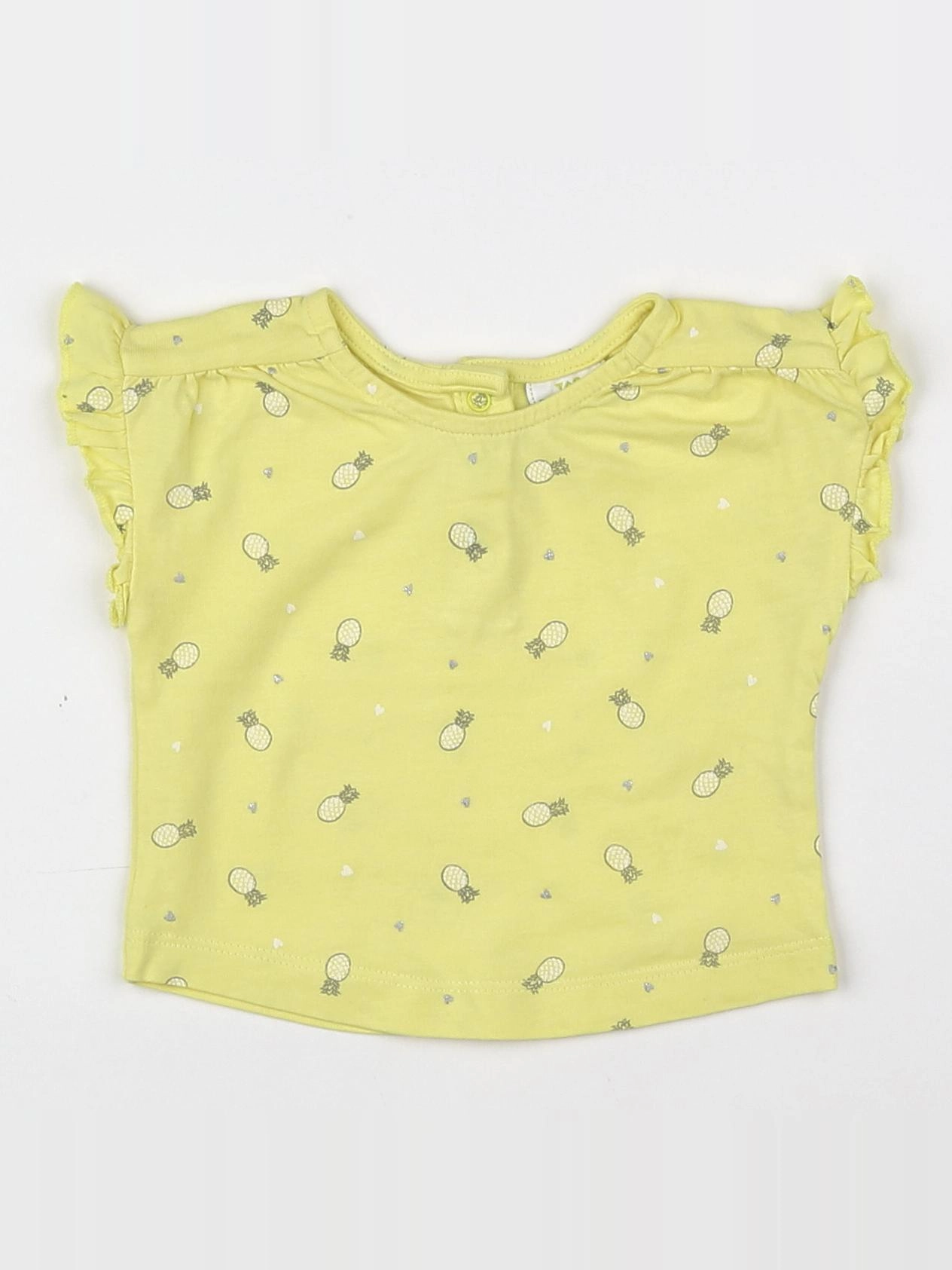 Tape à l'oeil - tee-shirt jaune - 3 mois
