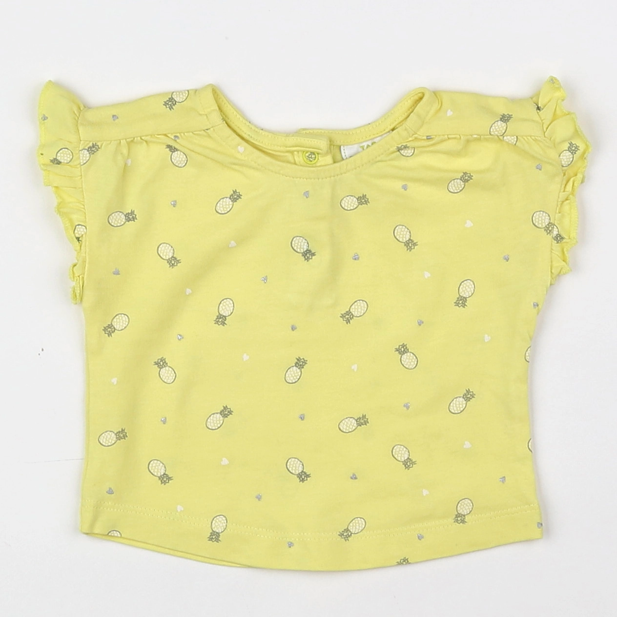 Tape à l'oeil - tee-shirt jaune - 3 mois