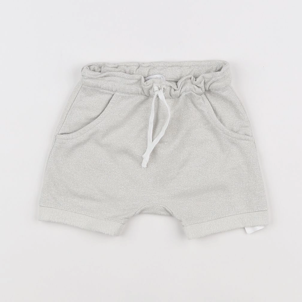 Absorba - short gris - 12 mois