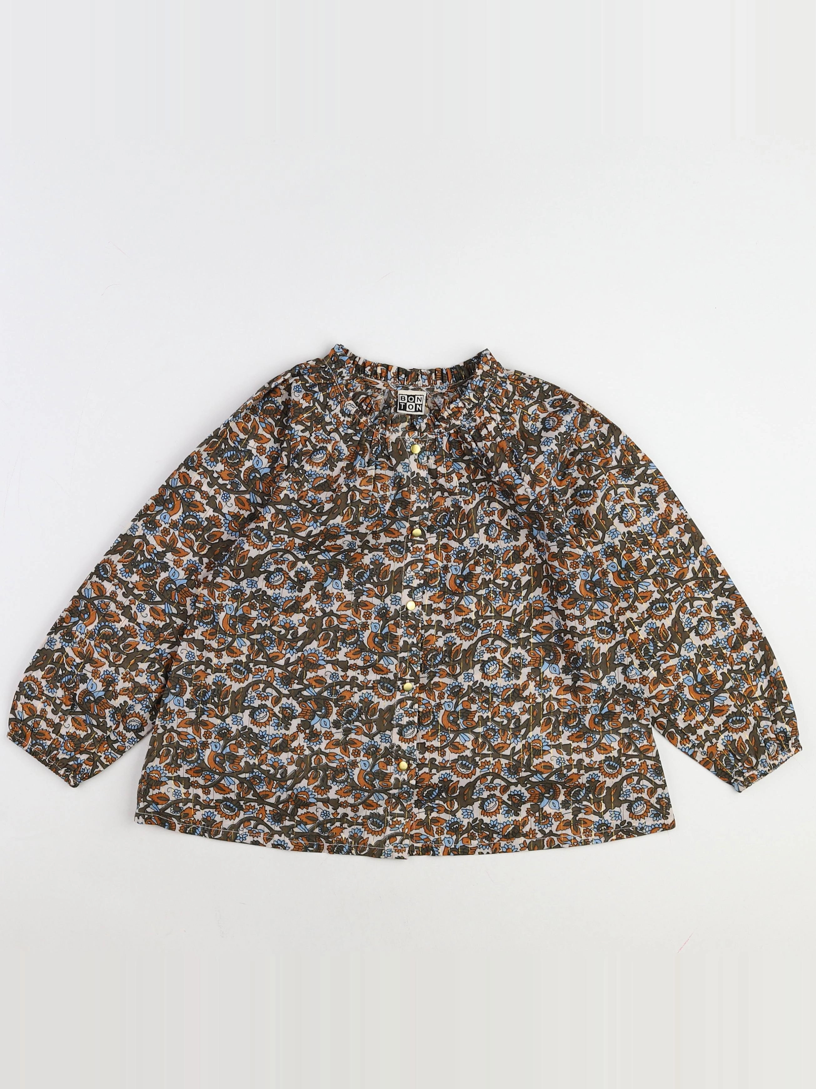 Bonton - blouse multicolore - 6 ans