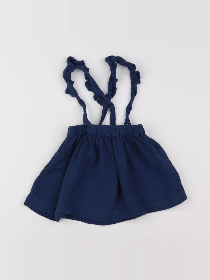 Vertbaudet - jupe bleu - 18 mois