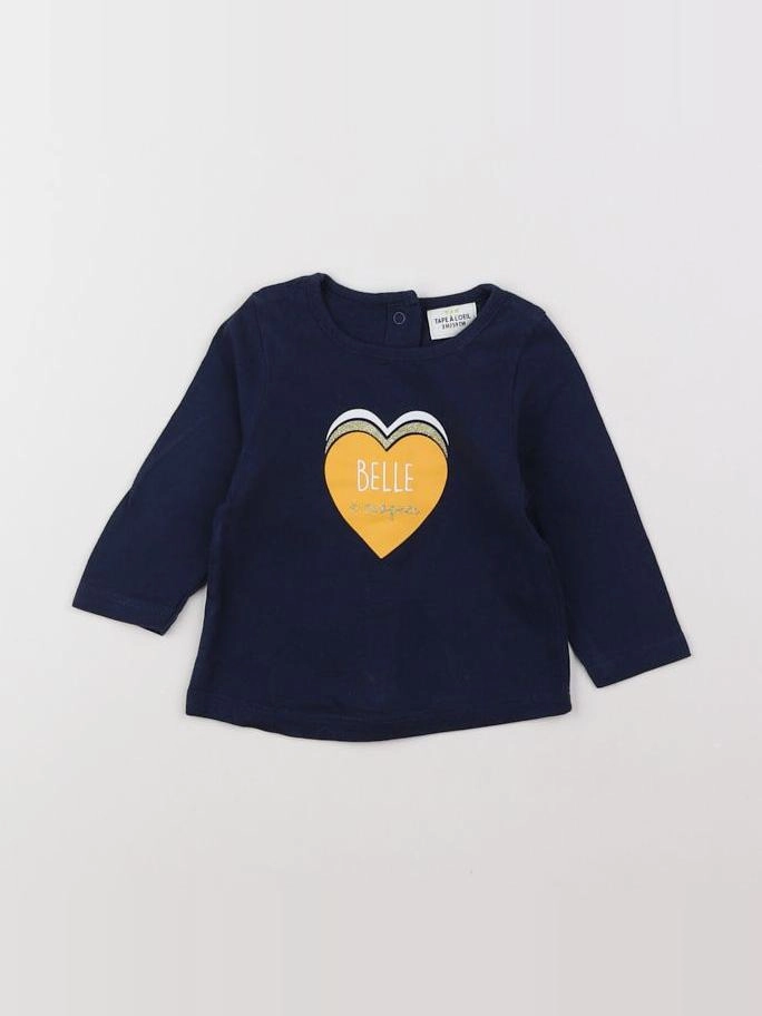 Tape à l'oeil - tee-shirt bleu - 3 mois