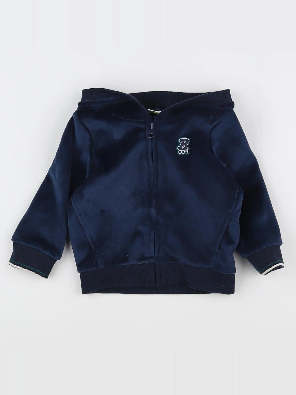 Tape à l'oeil - gilet bleu - 12 mois