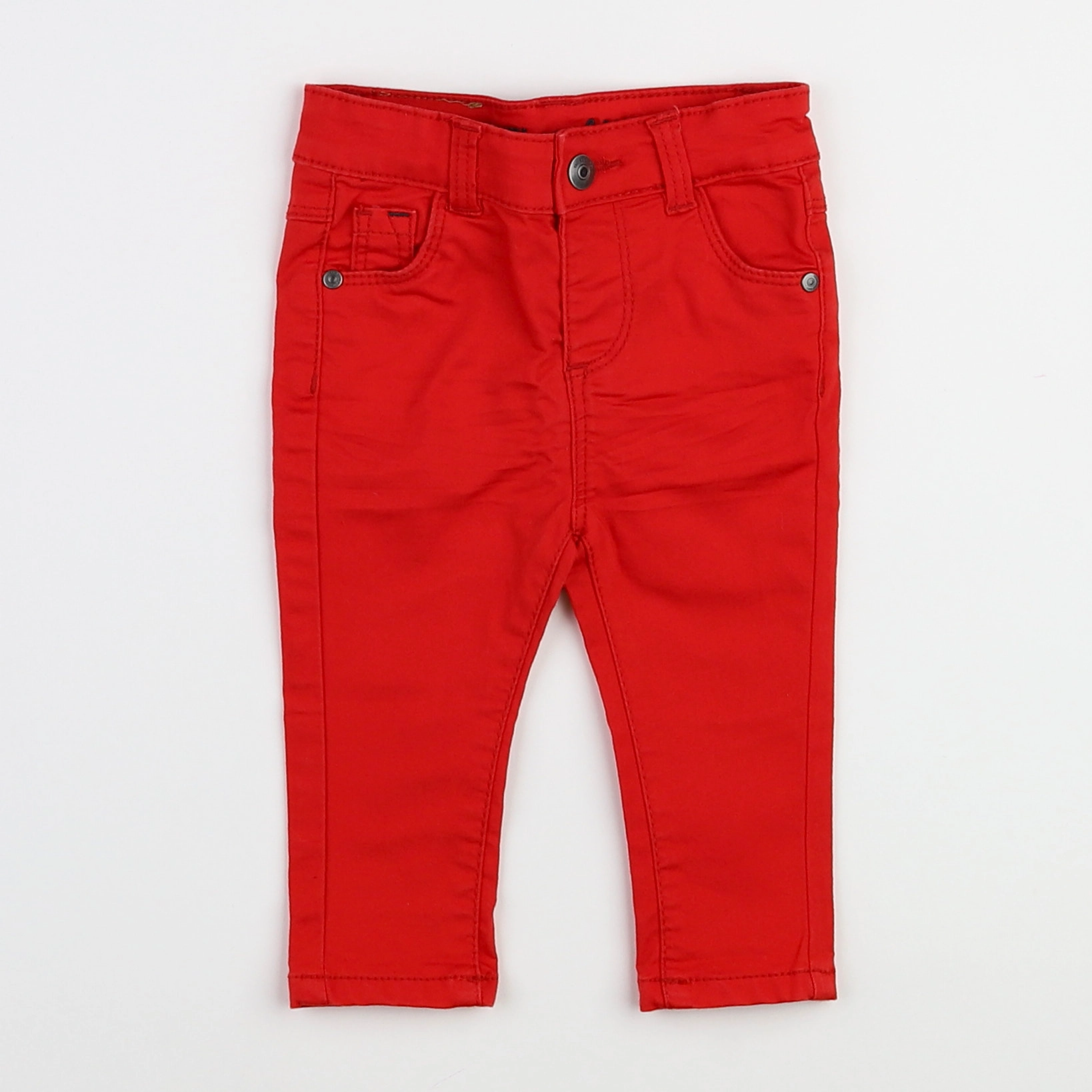Tape à l'oeil - pantalon rouge - 9 mois