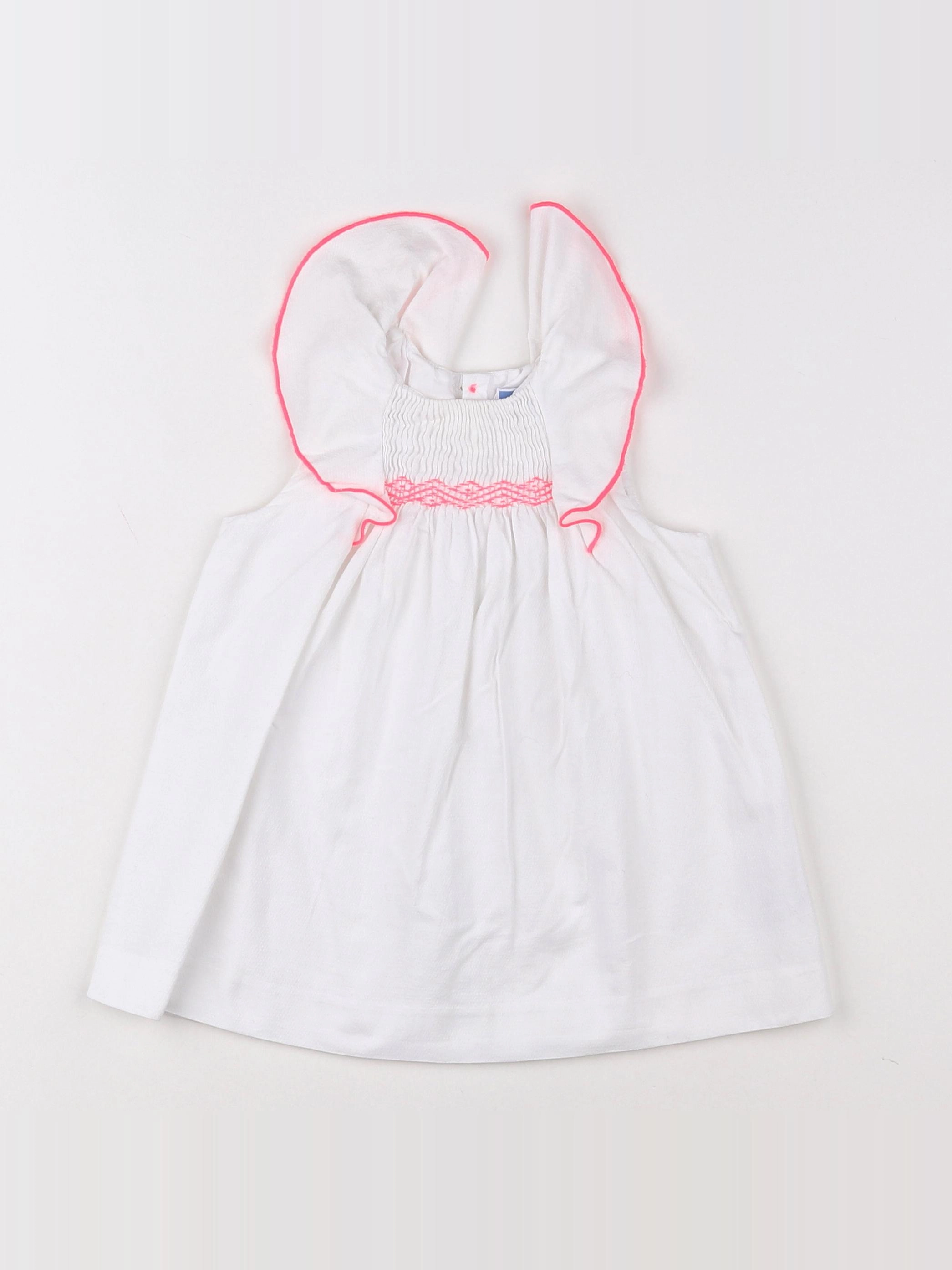 Jacadi - robe blanc - 12 mois