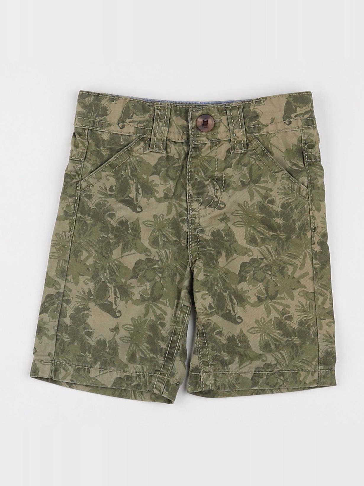Tape à l'oeil - short beige, vert - 3 mois