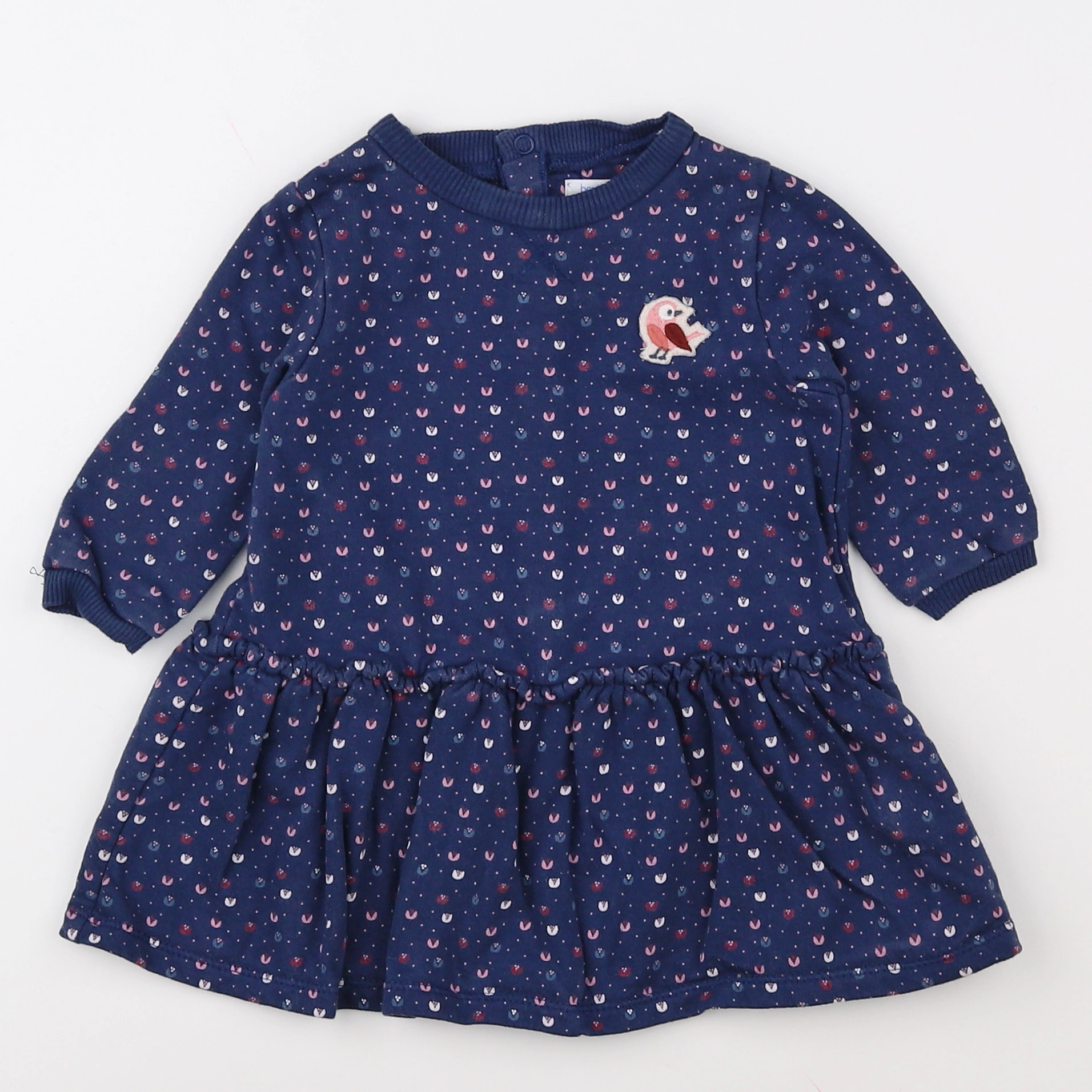 Boutchou - robe bleu - 9 mois