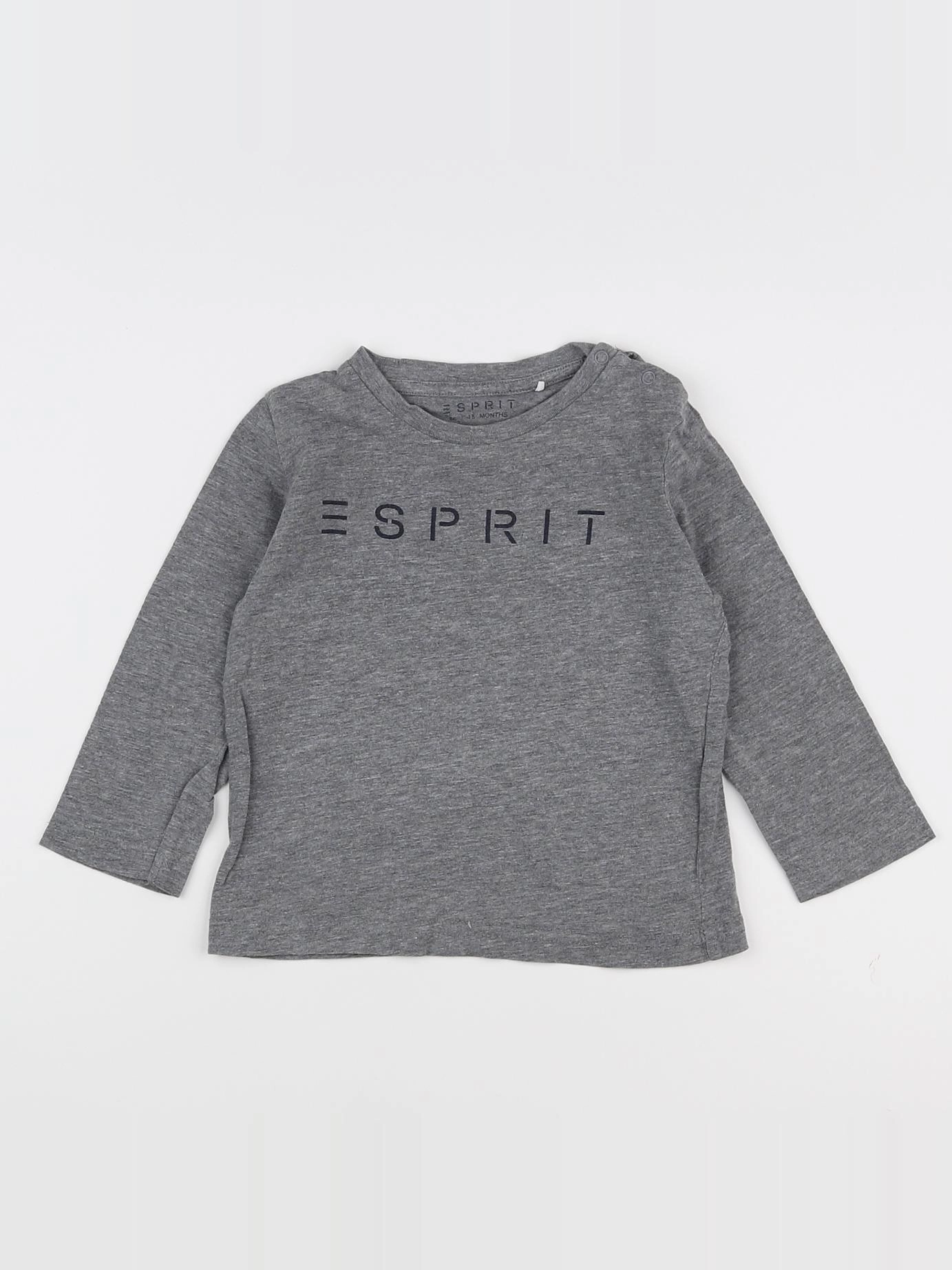 Esprit - tee-shirt gris - 18 mois