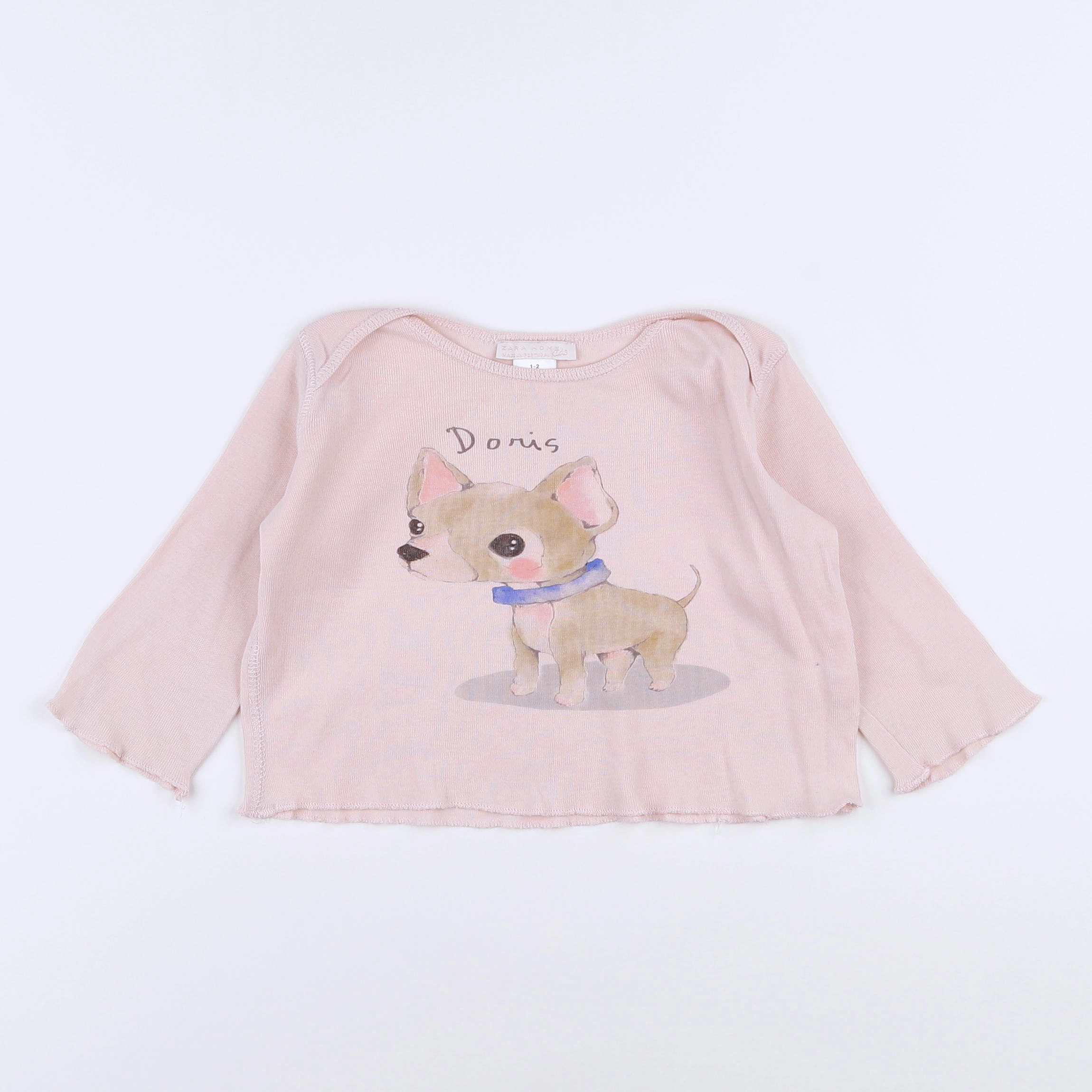 Zara - tee-shirt rose - 2 ans
