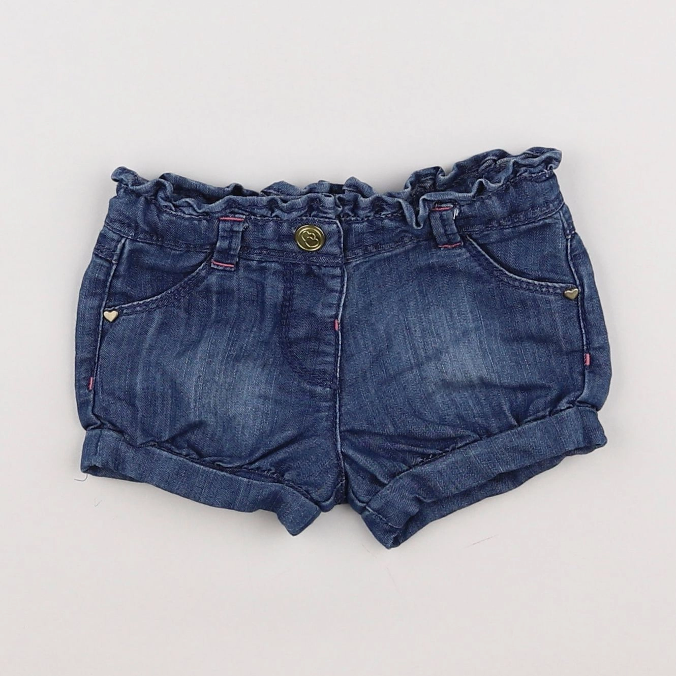 Tape à l'oeil - short bleu - 6 mois