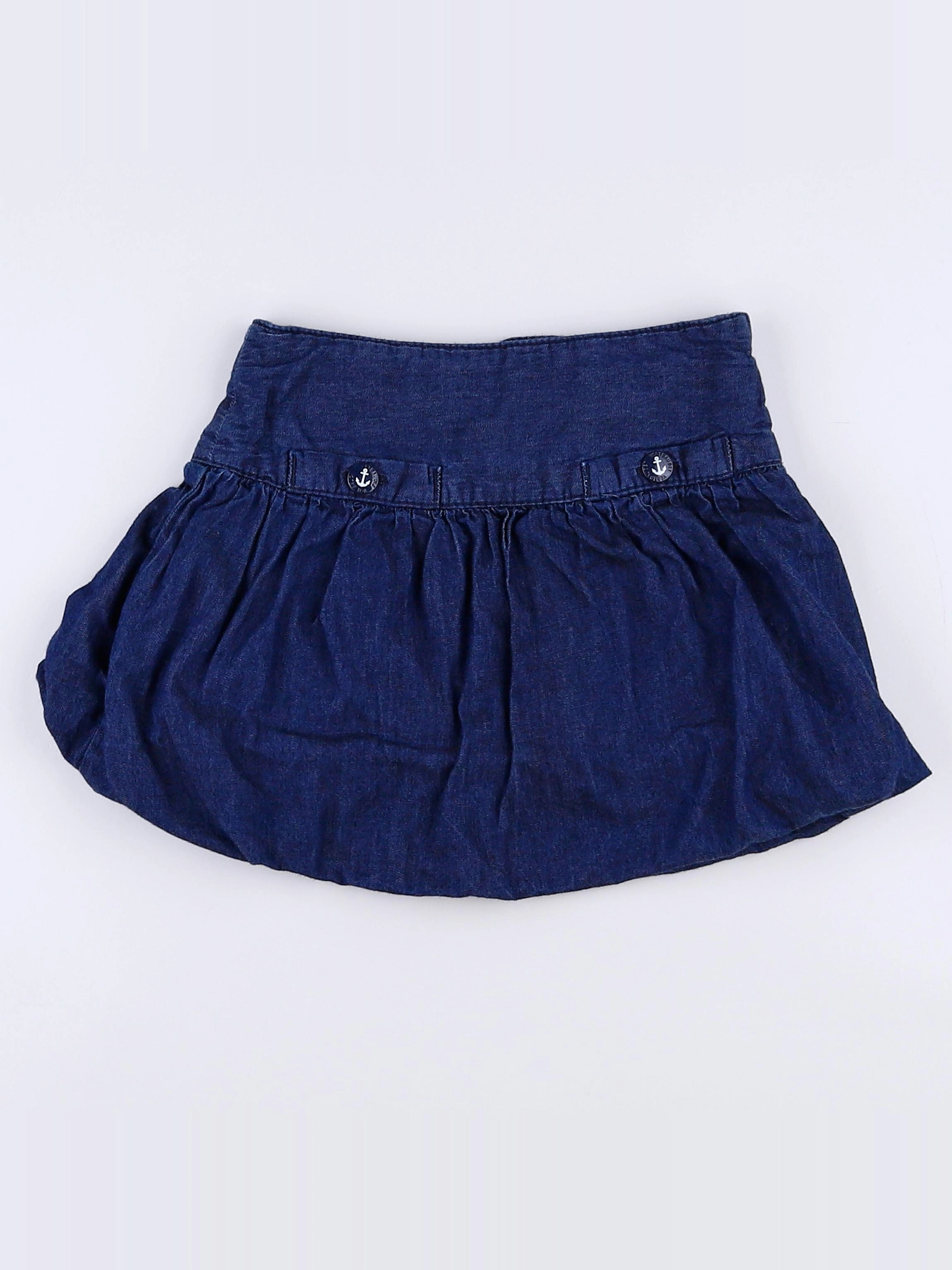 Vertbaudet - jupe bleu - 3 ans