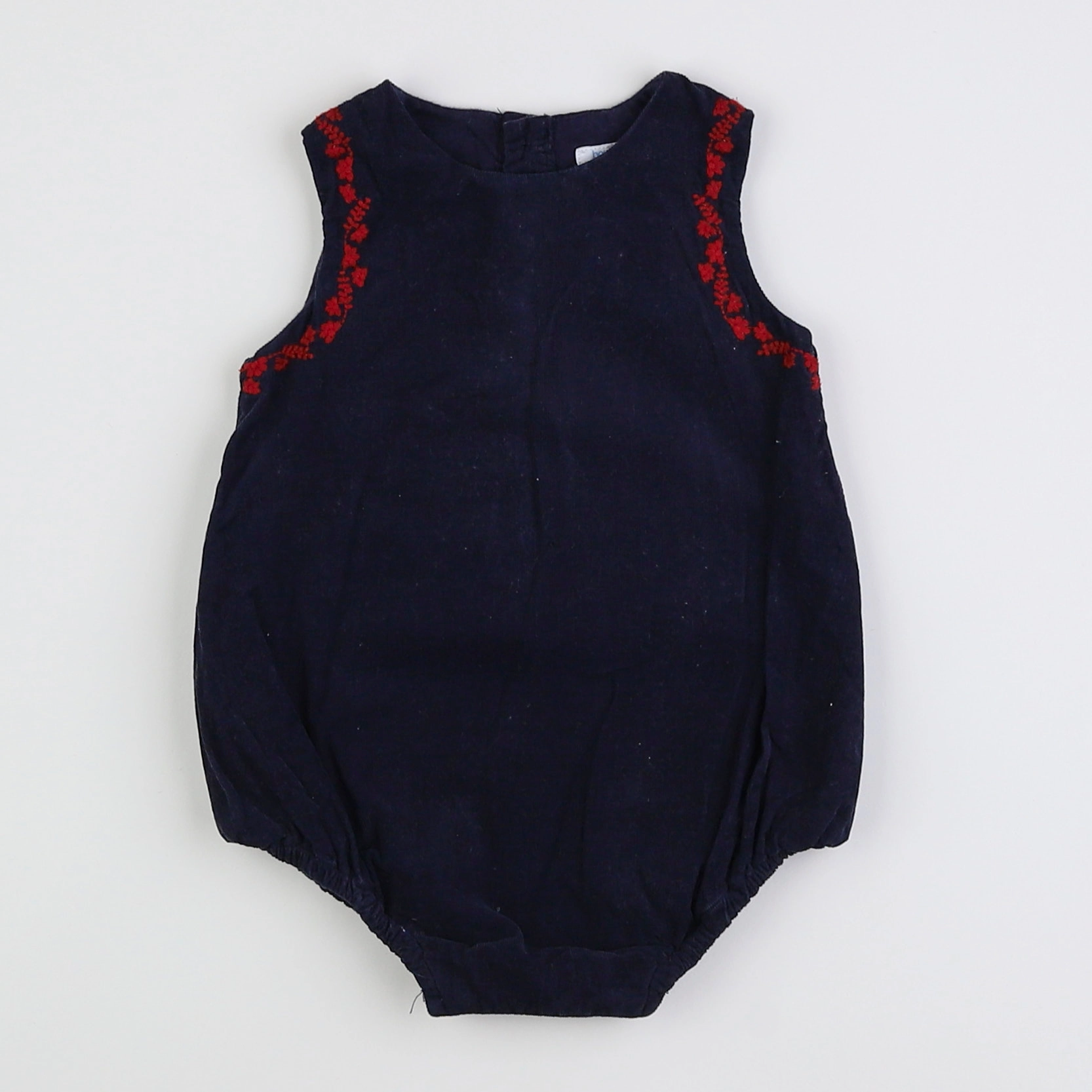 Boutchou - combinaison bleu - 9 mois