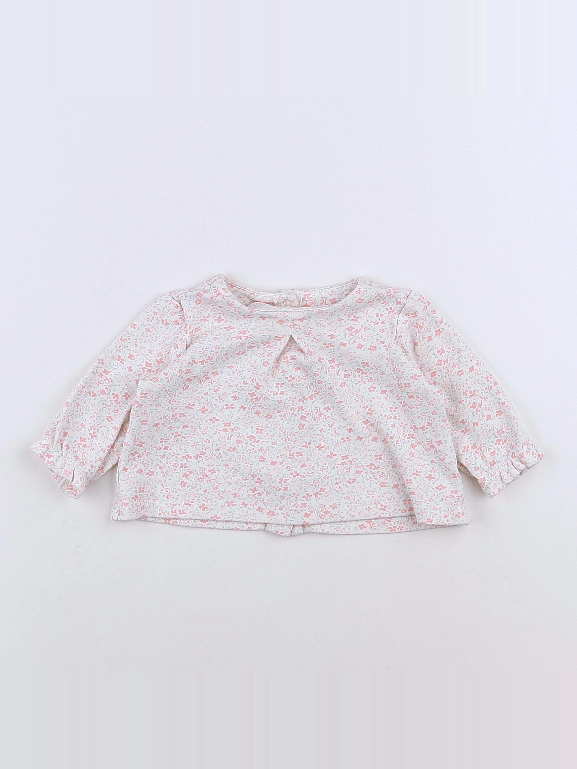Natalys - tee-shirt blanc - 3 mois