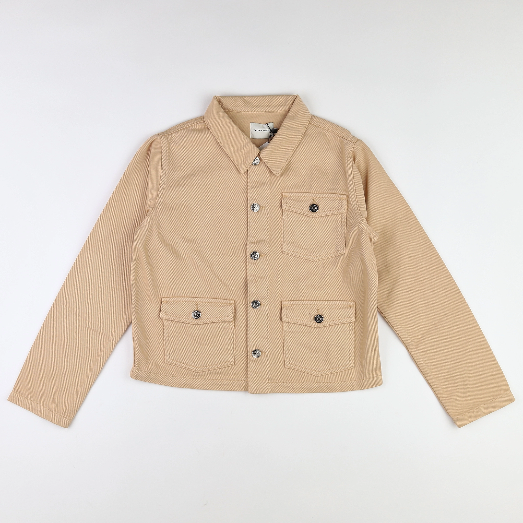 The new society - veste beige (état neuf) - 14 ans