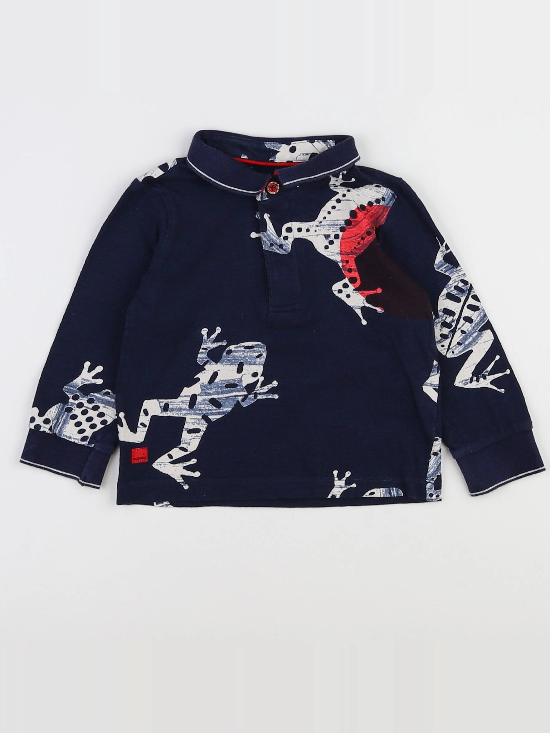 Catimini - polo multicolore - 6 mois