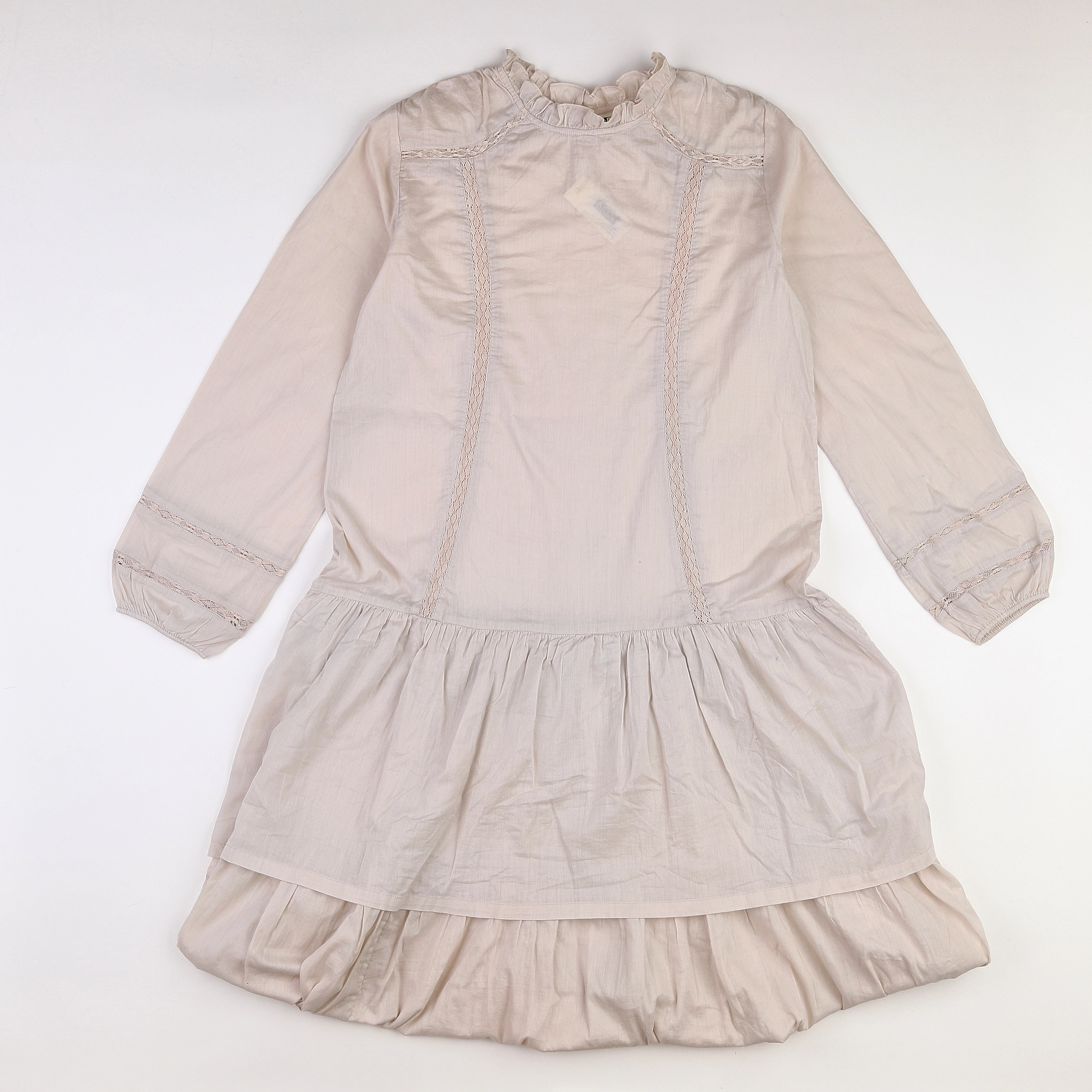 Bonton - robe beige (neuf) - 14 ans