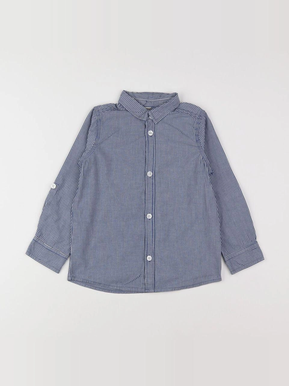 Tape à l'oeil - chemise bleu - 4 ans
