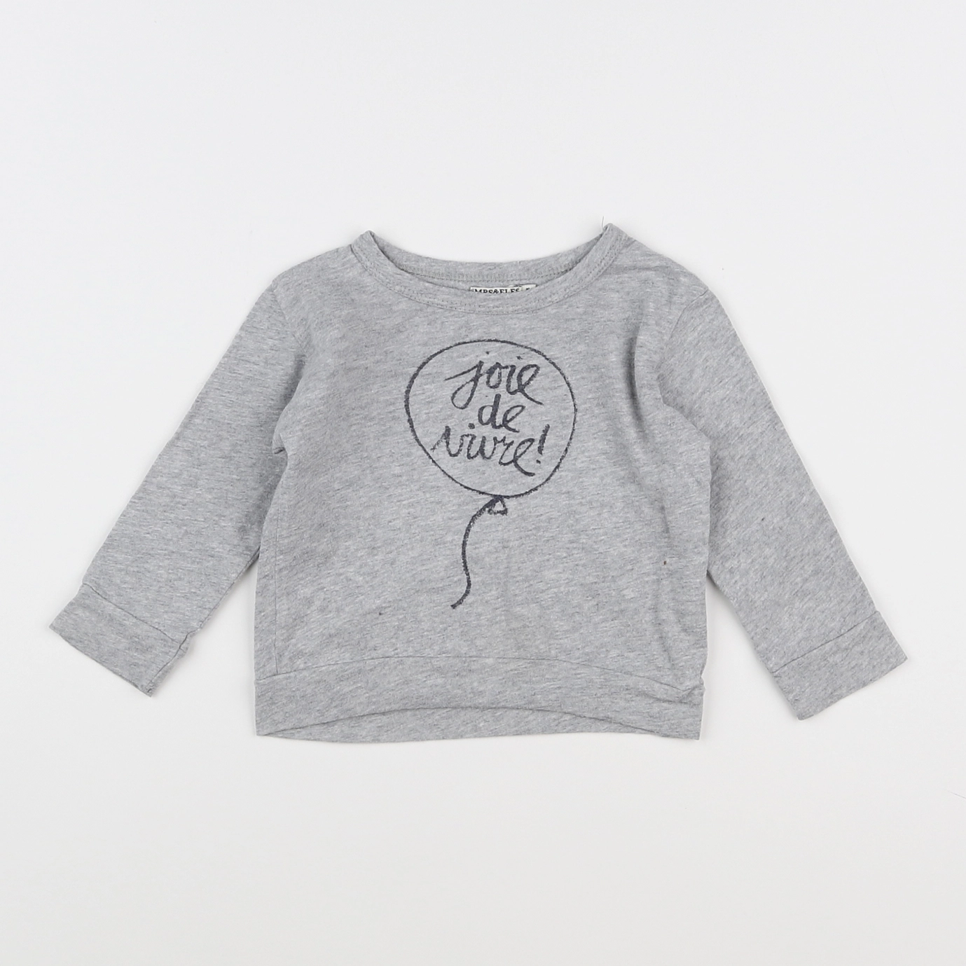 Imps & Elfs - tee-shirt gris - 6 mois