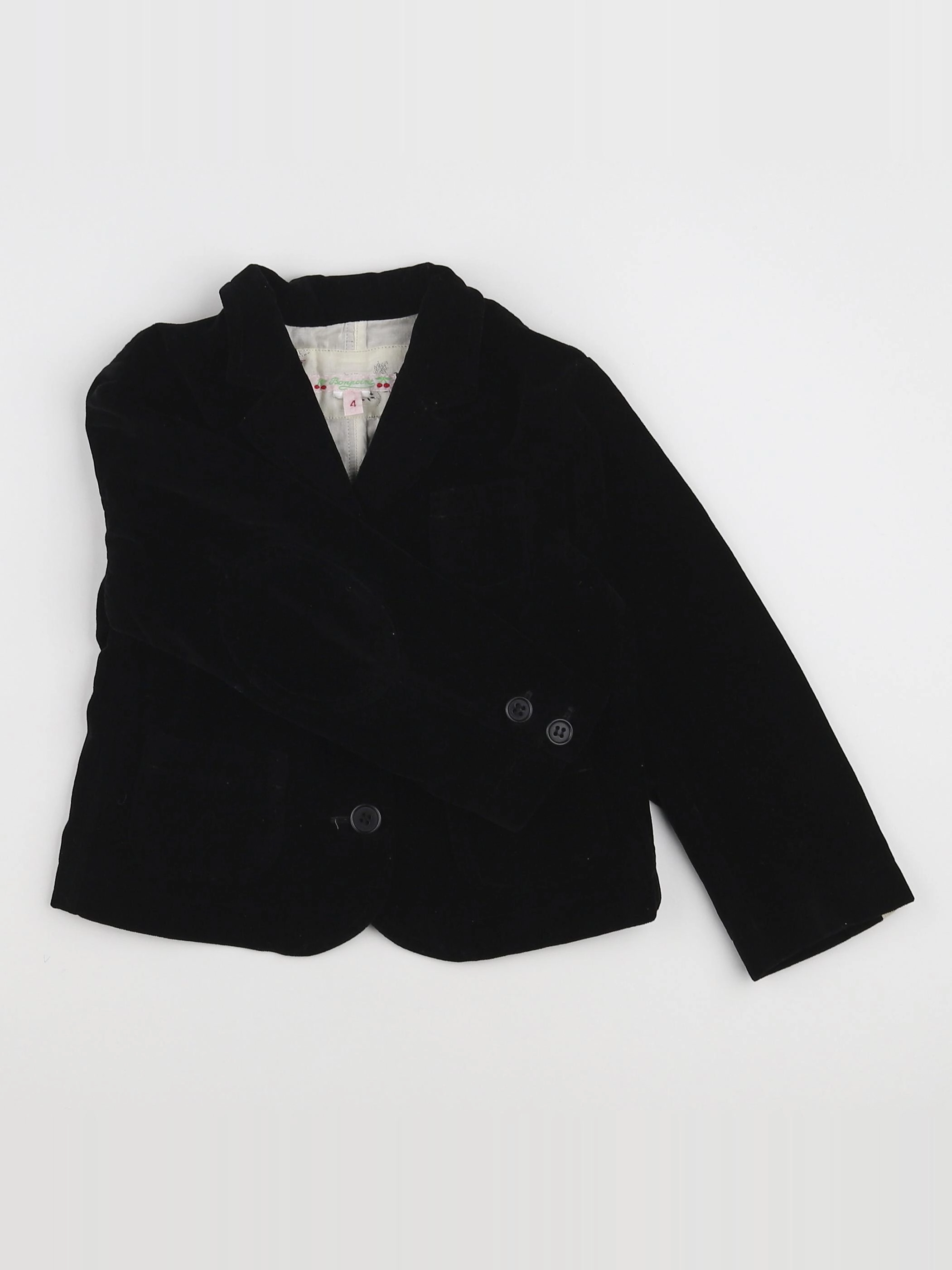 Bonpoint - veste noir - 4 ans