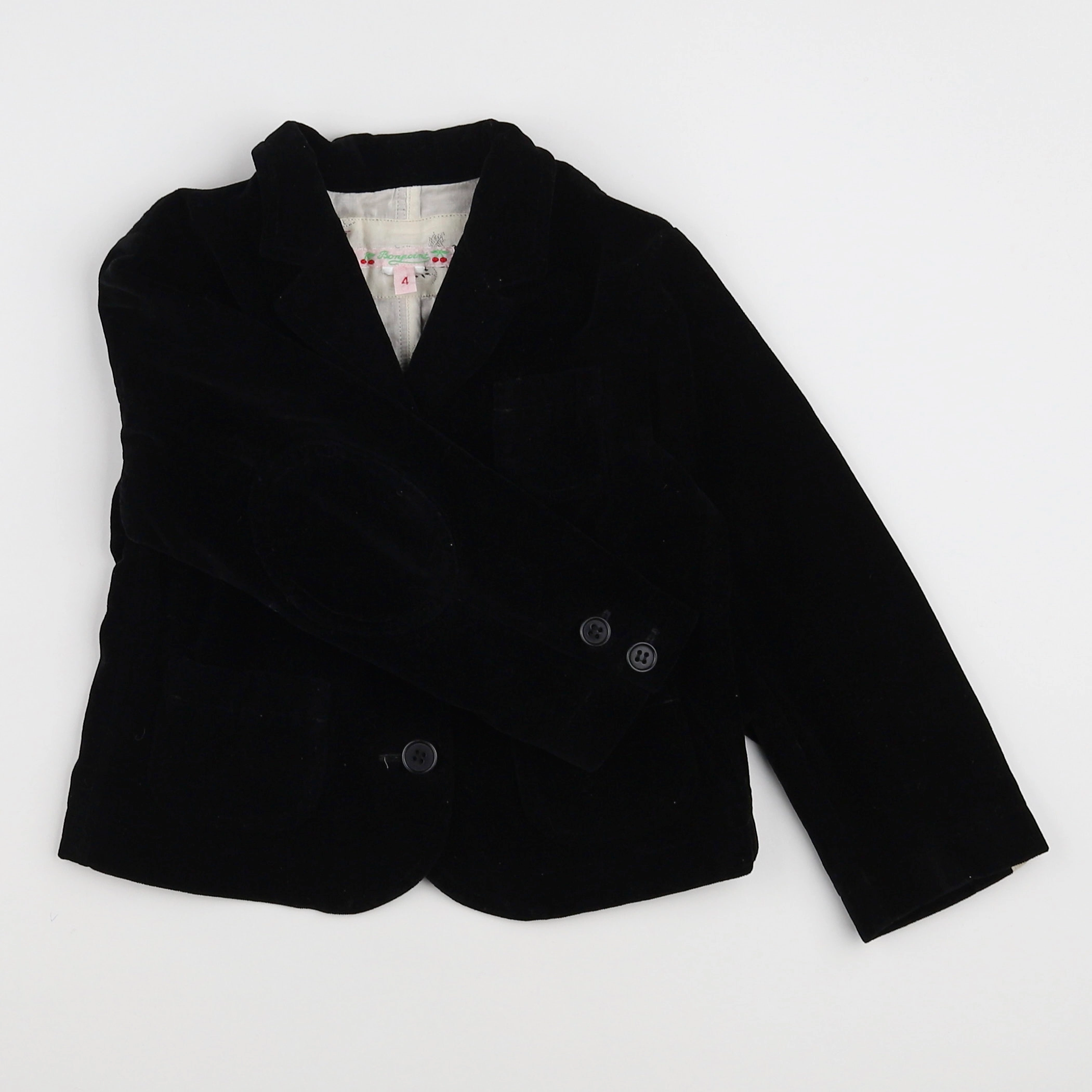 Bonpoint - veste noir - 4 ans