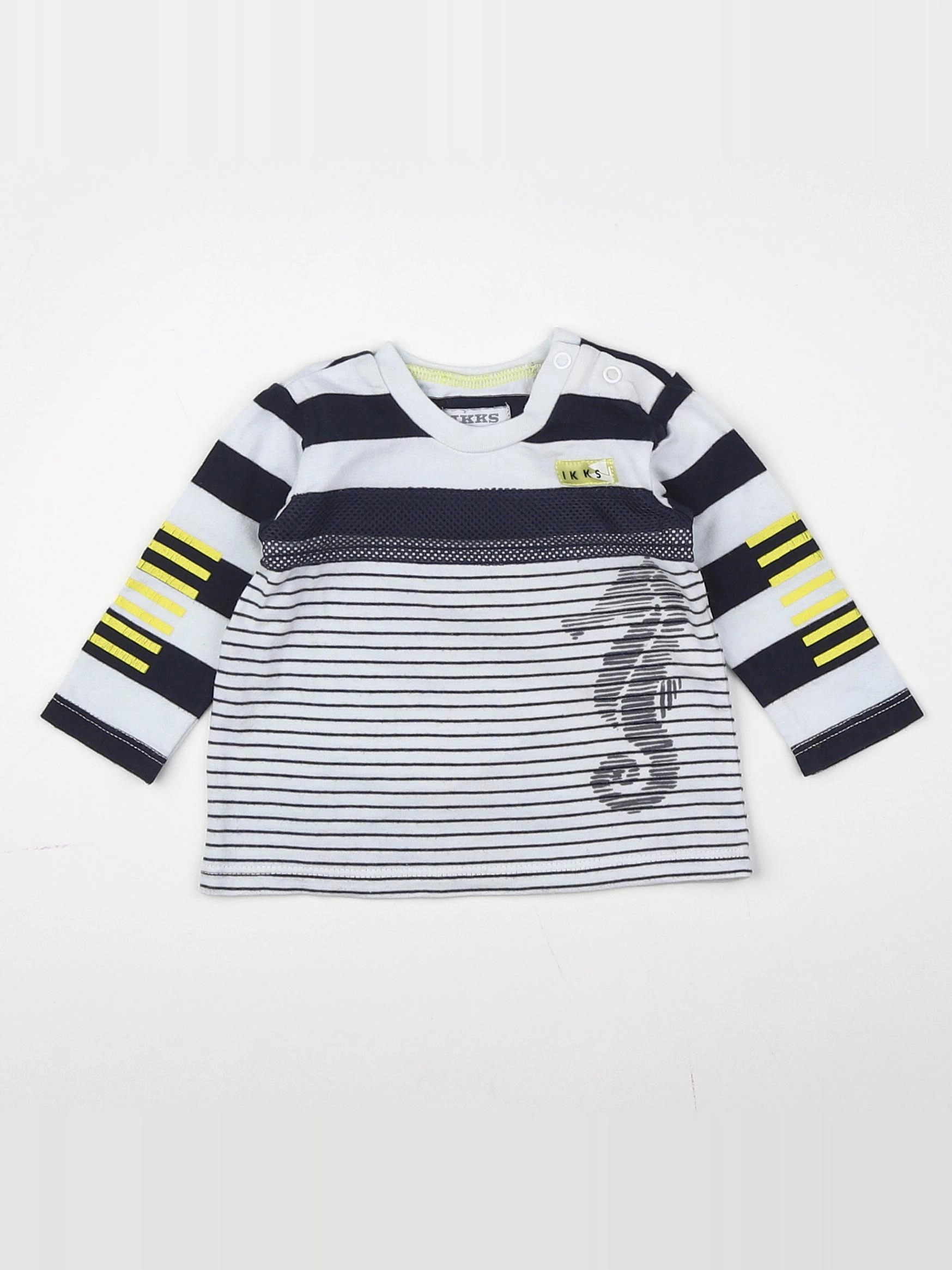 IKKS - tee-shirt multicolore - 3 mois
