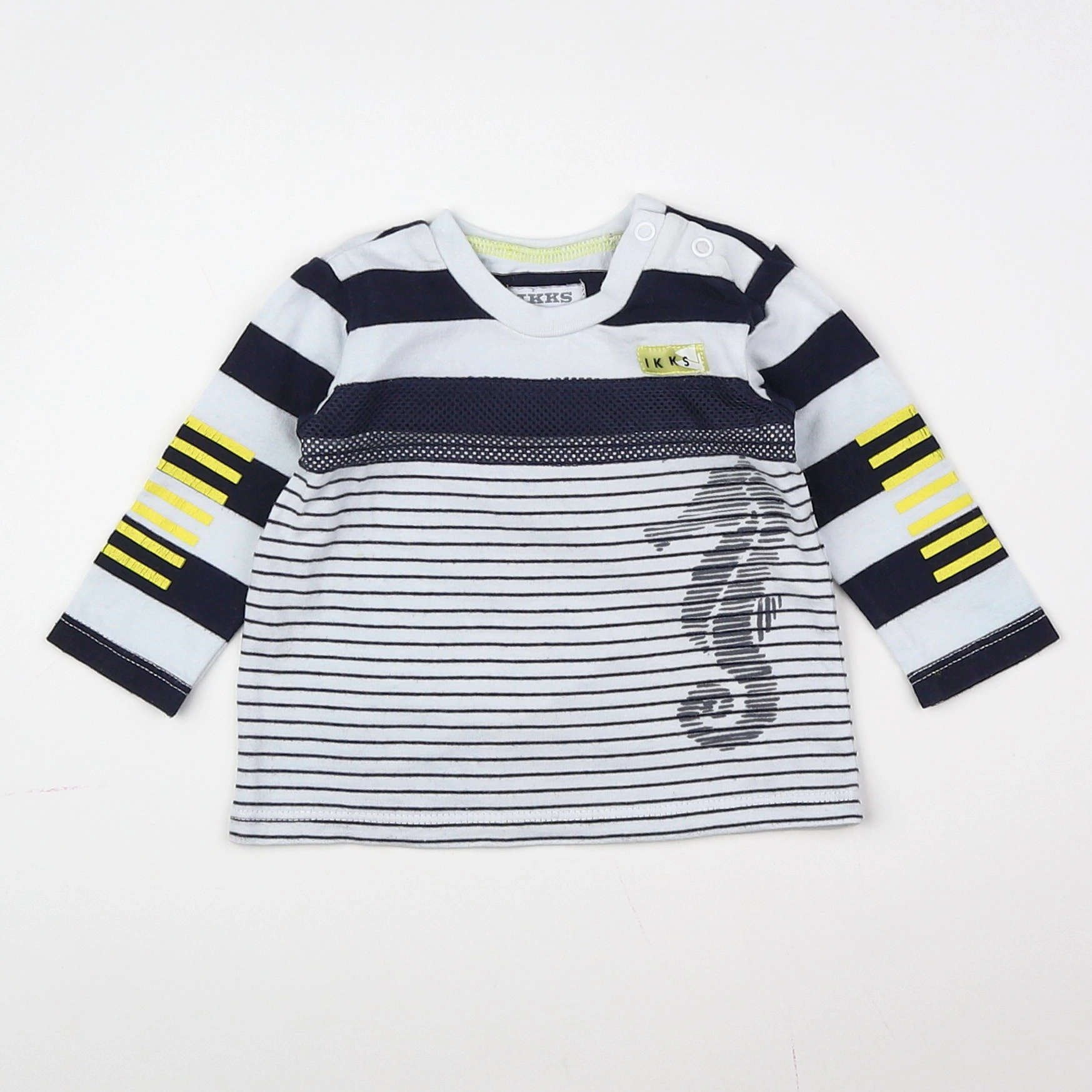IKKS - tee-shirt multicolore - 3 mois