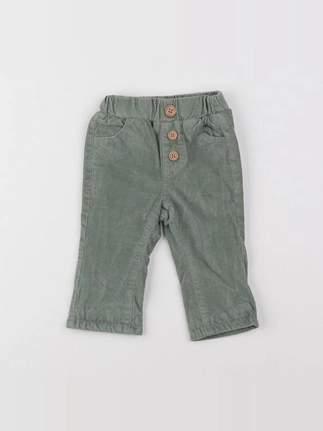 Tape à l'oeil - pantalon vert - 3 mois