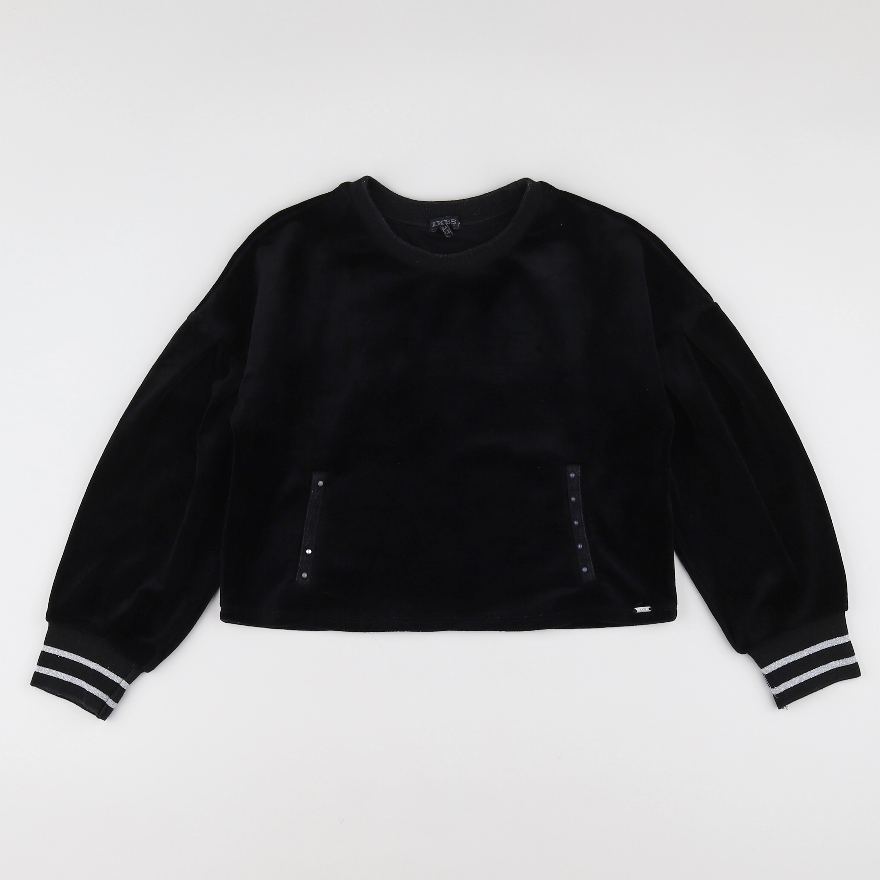 IKKS - sweat noir - 8 ans