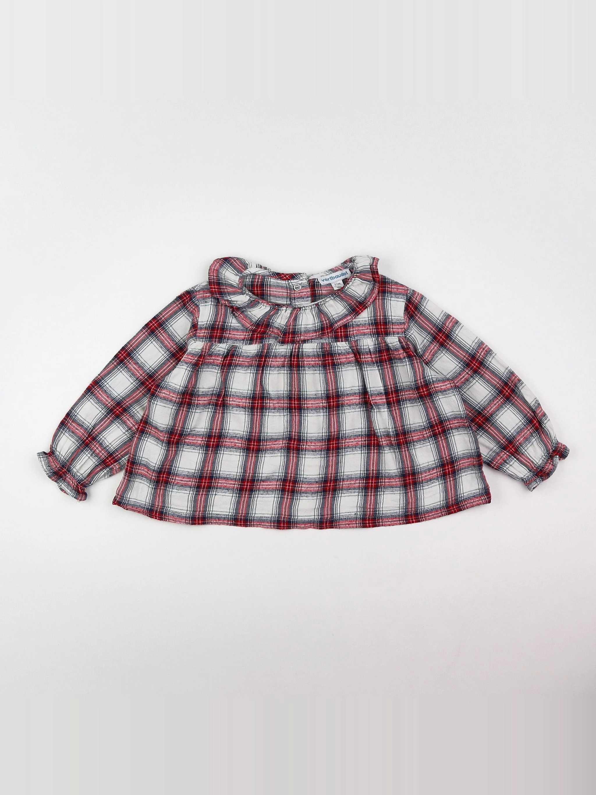 Vertbaudet - blouse multicolore - 18 mois